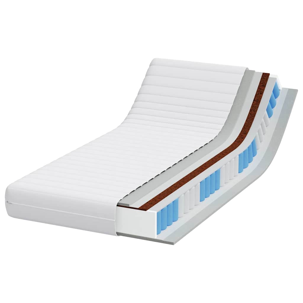 Madrac Bijeli 90 x 190 cm Pocket opruga