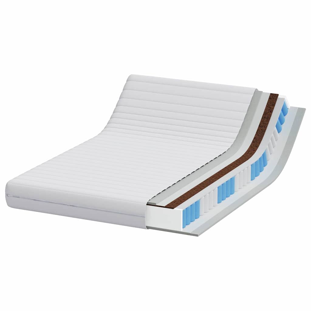 Madrac Bijeli 140 x 190 cm Pocket opruga