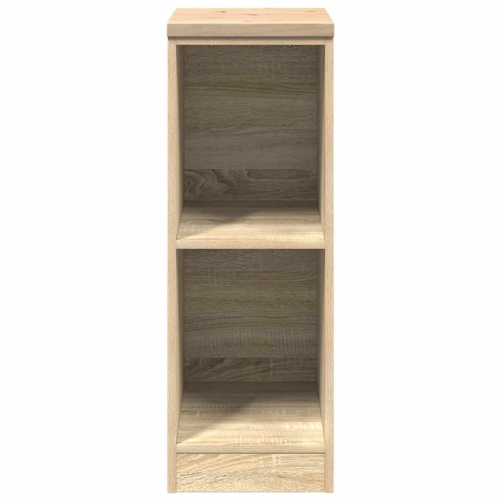 Garažni ormar za odlaganje 30x51x85 cm masivne borovine
