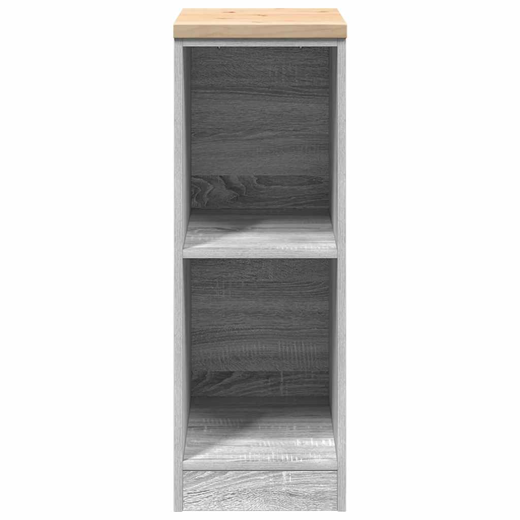 Garažni ormar za odlaganje 30x51x85 cm masivne borovine
