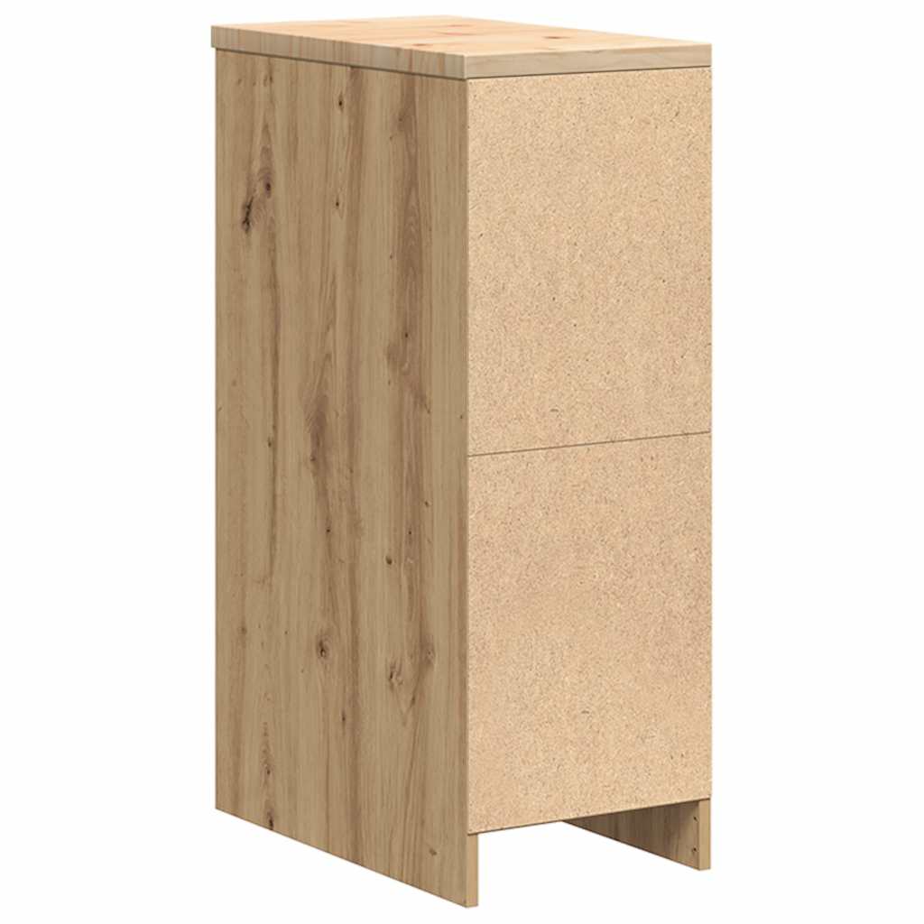 Garažni ormar za odlaganje 30x51x85 cm masivne borovine