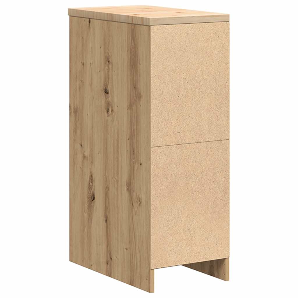 Garažni ormar za odlaganje 30x51x85 cm masivne borovine