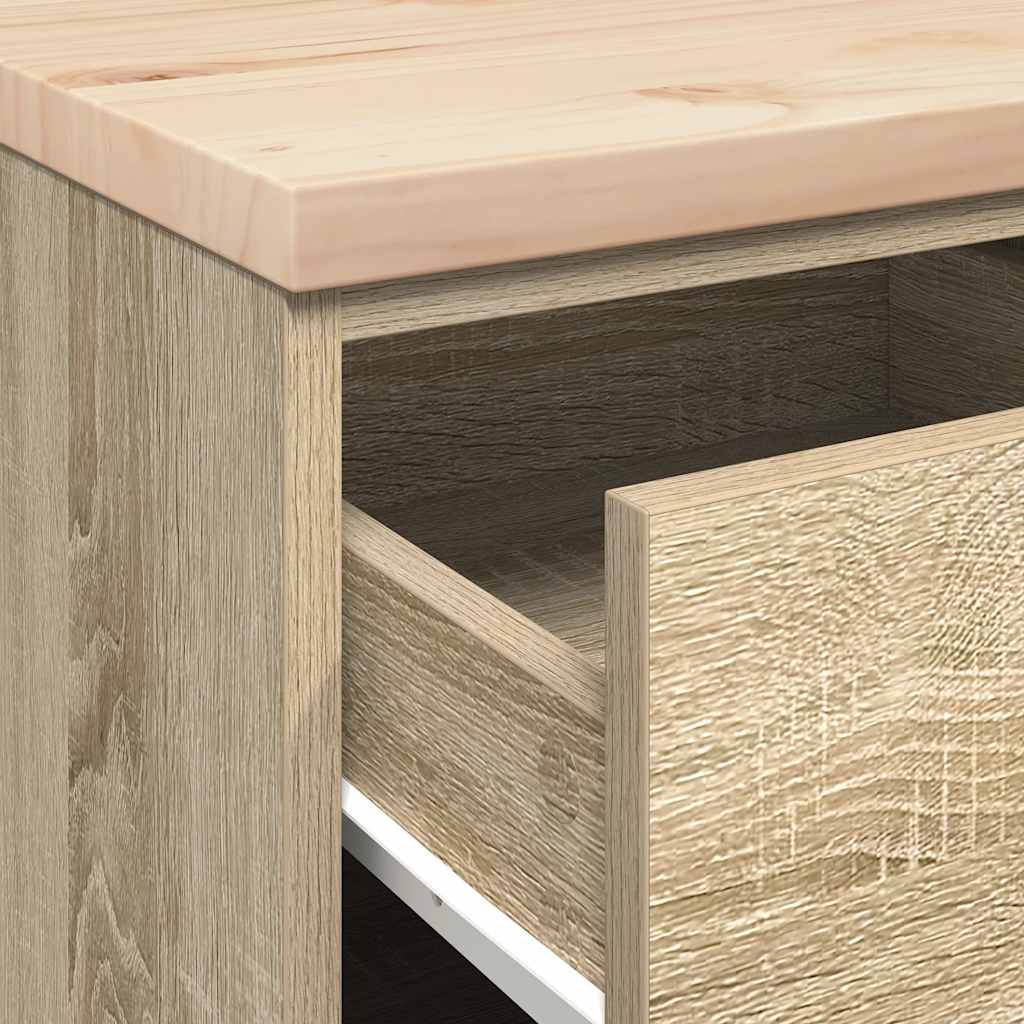 Garažni ormar za odlaganje 40x51x85 cm masivne borovine