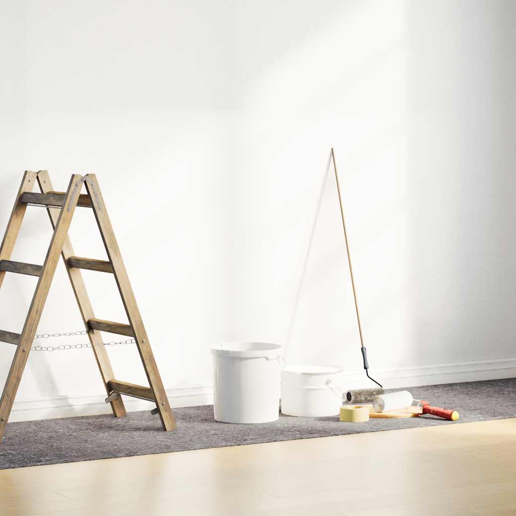 Neklizajući flis za slikanje 5 m 220 g/m² sivi