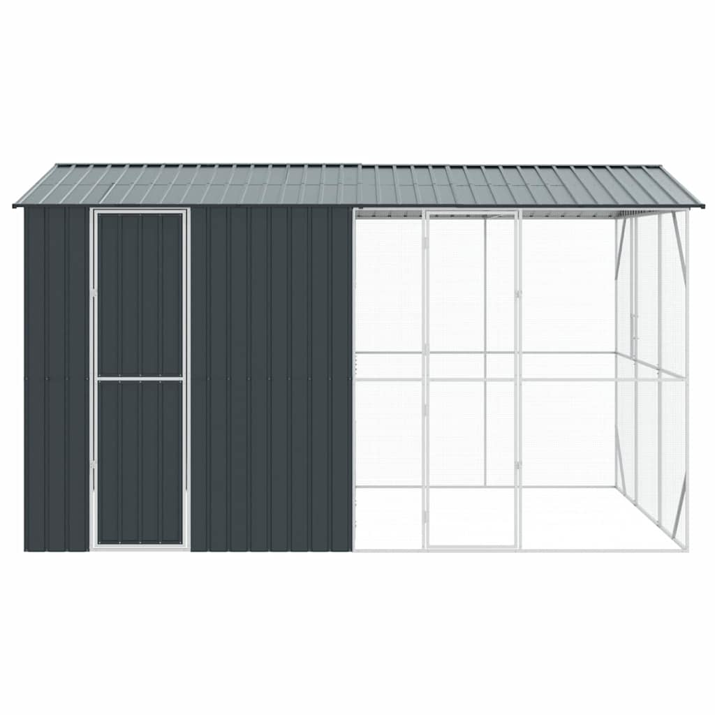 Kavez za ptice Antracit 430 x 310 x 247 cm Cinkani čelik