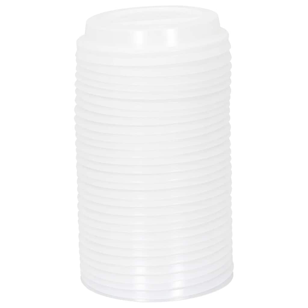 papirnate šalice za kavu s poklopcem 1000 kom 4 oz 100 ml