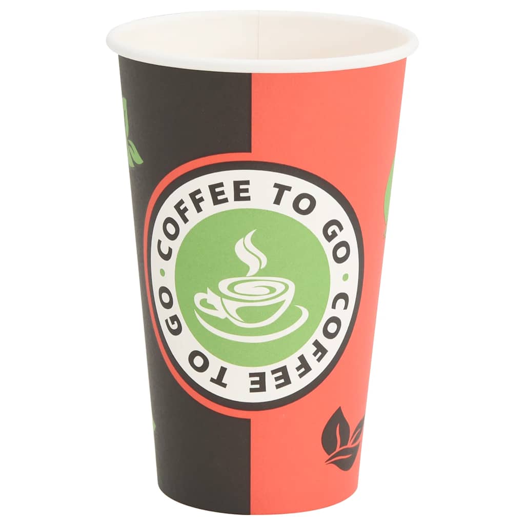 papirnate šalice za kavu s poklopcima 1000 kom 16 oz 400 ml