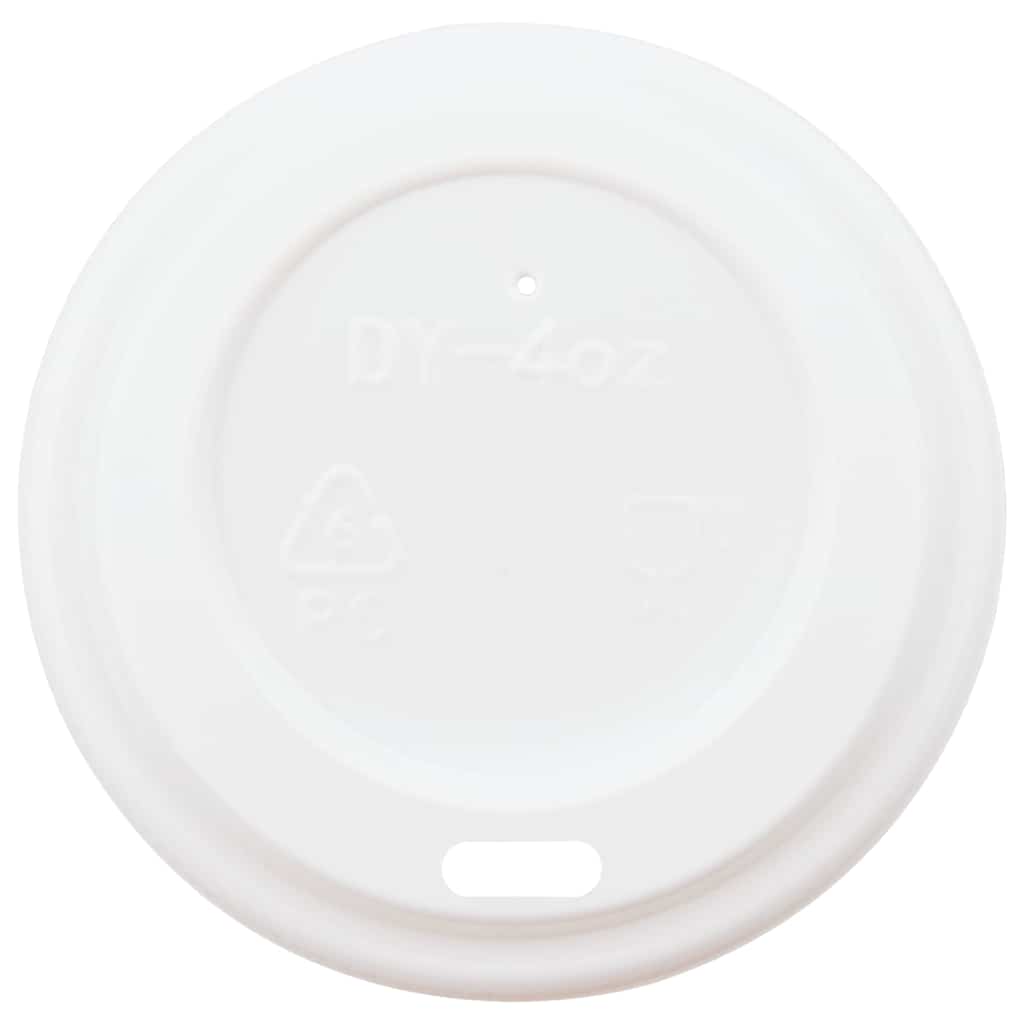 papirnate šalice za kavu s poklopcem 1000 kom 4 oz 100 ml