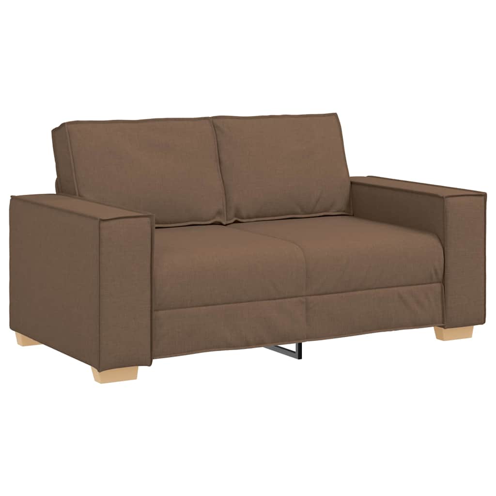 Sofa 3 pcs Smeđa 220 x 80 x 84 cm Platnasta tkanina