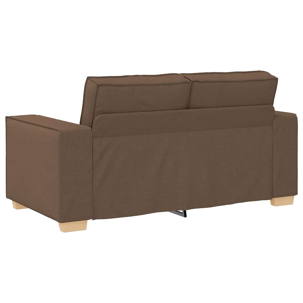 Sofa 3 pcs Smeđa 220 x 80 x 84 cm Platnasta tkanina