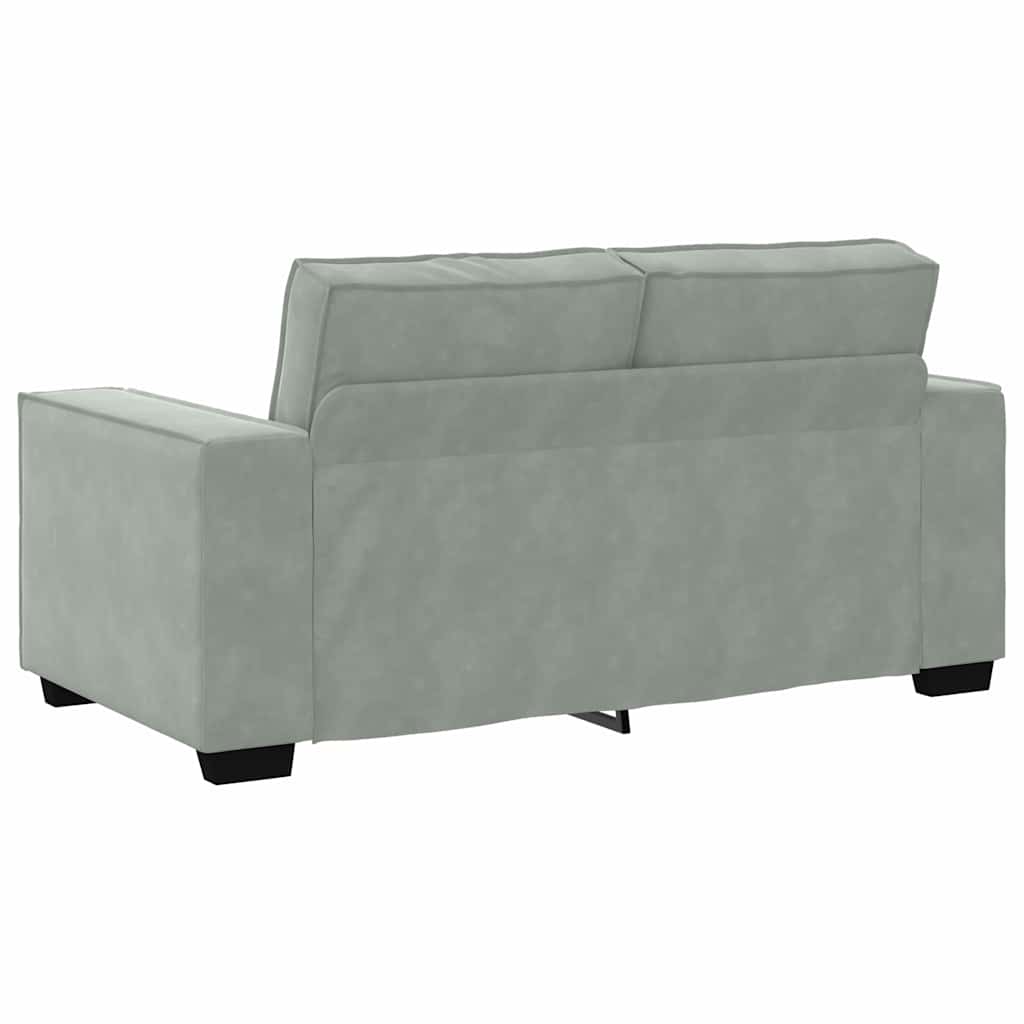 Sofa 3 kom. Svijetlo siva Platnasta tkanina