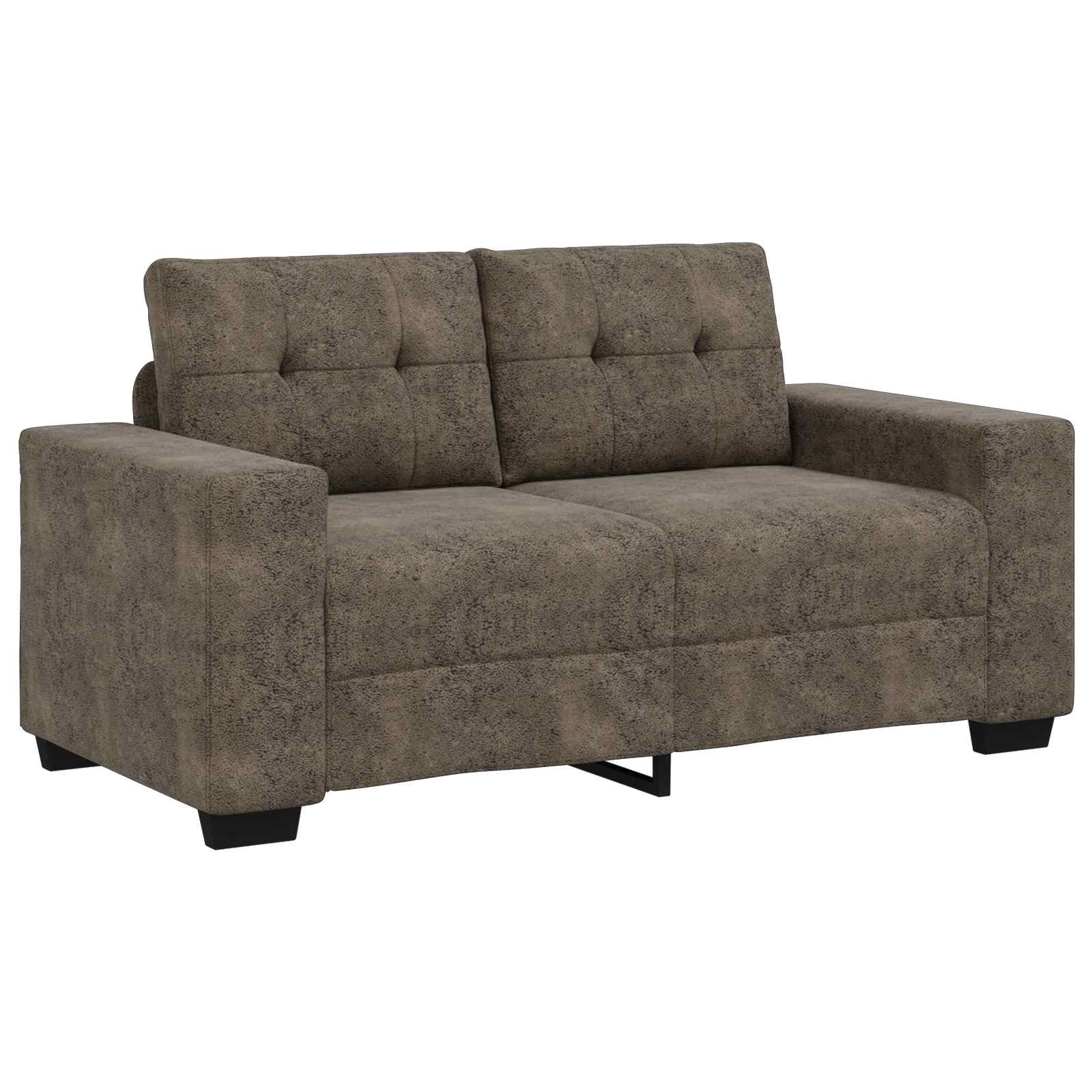 Sofa 3 pcs Tamno siva 221 x 80 x 80 cm Platnasta tkanina