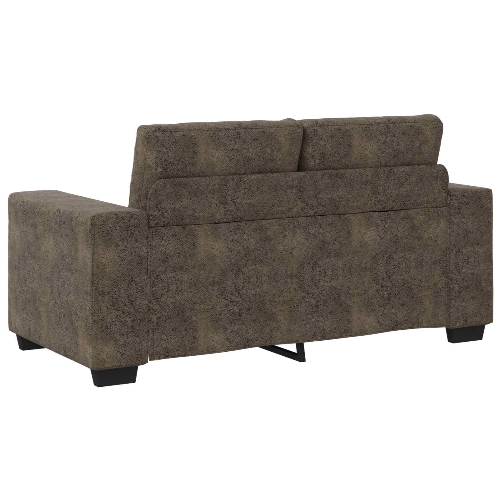Sofa 3 pcs Tamno siva 221 x 80 x 80 cm Platnasta tkanina