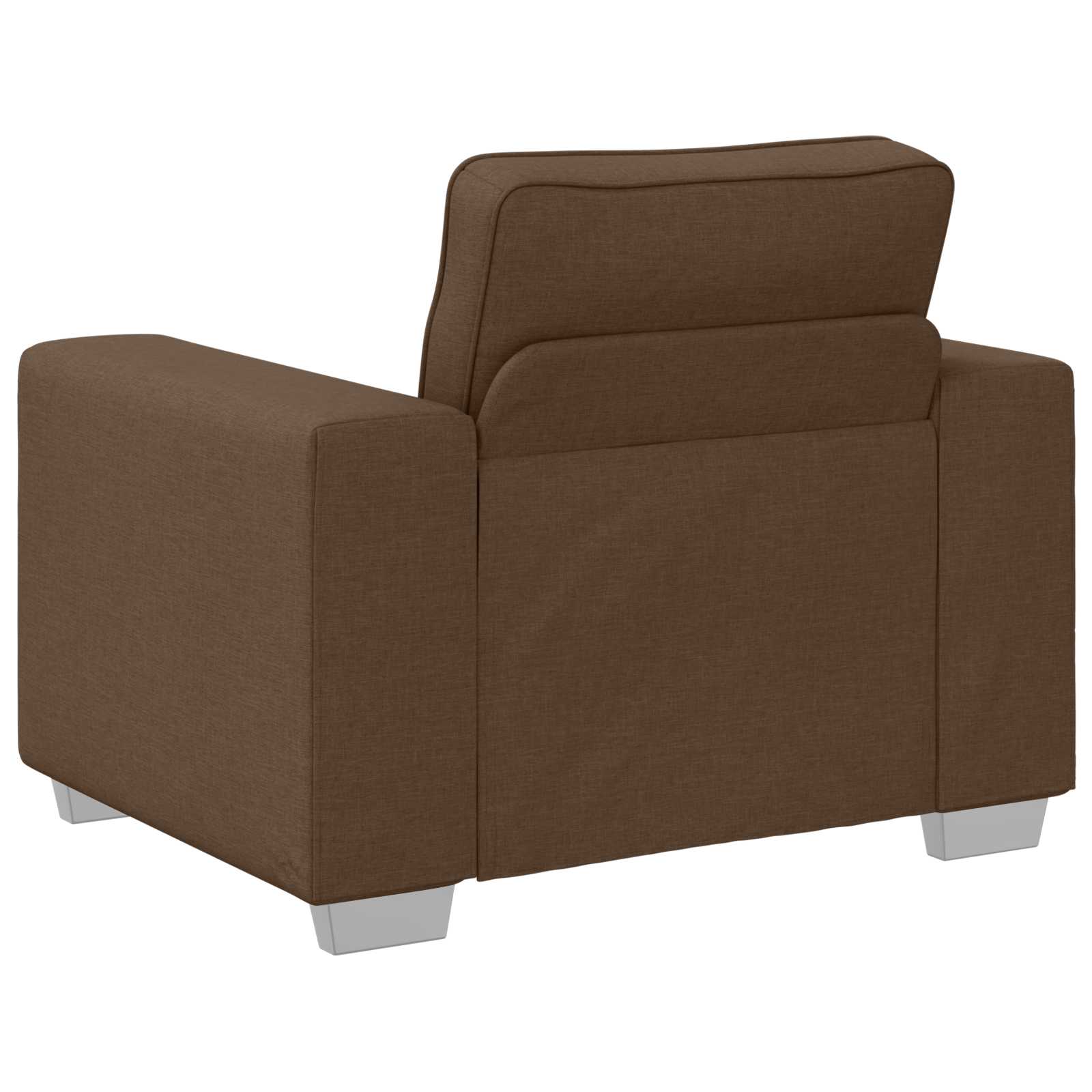 Sofa 3 pcs Smeđa 219 x 80 x 82 cm Platnasta tkanina