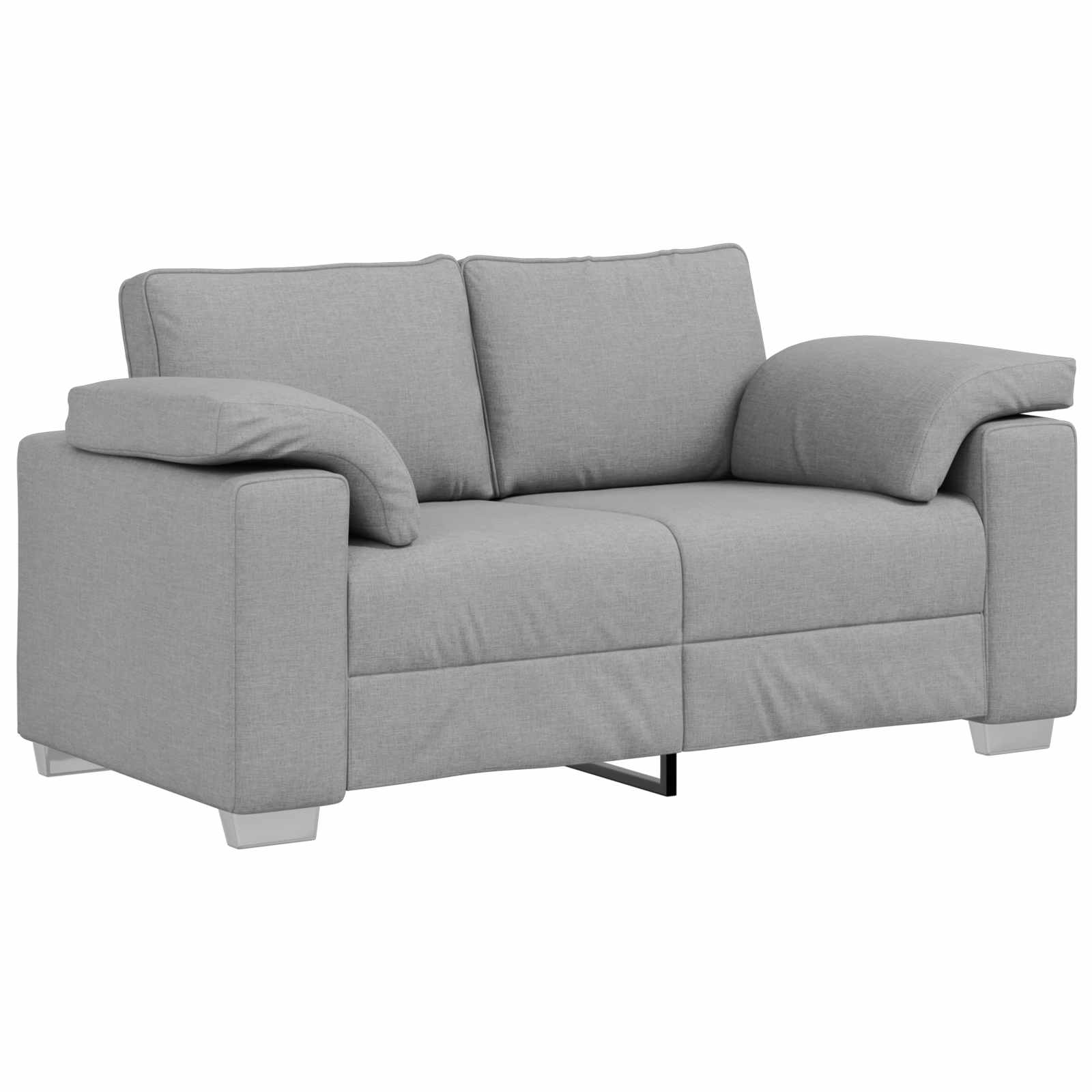 Sofa 3 kom. Oblačnosiva Platnasta tkanina
