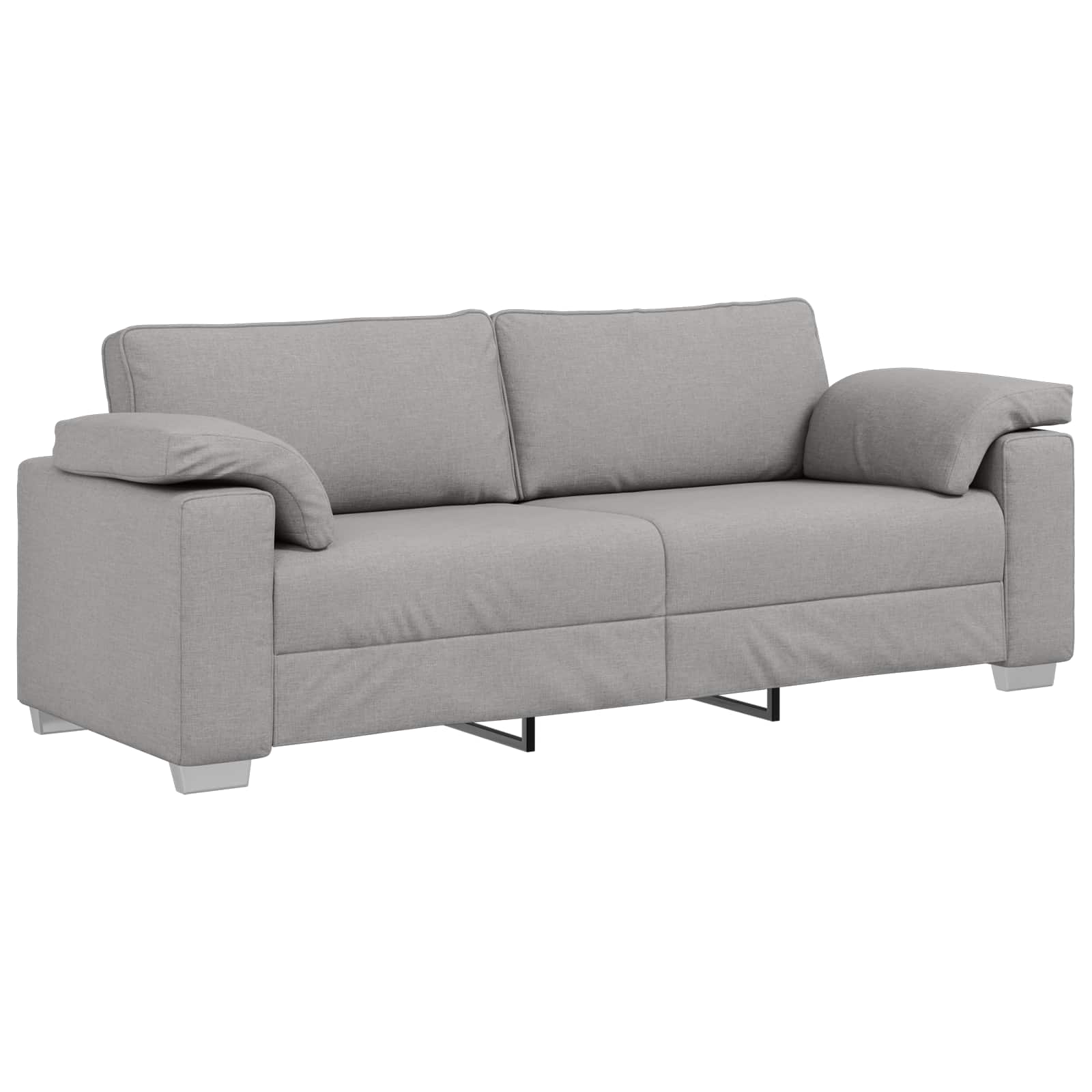 Sofa 3 kom. Oblačnosiva Platnasta tkanina