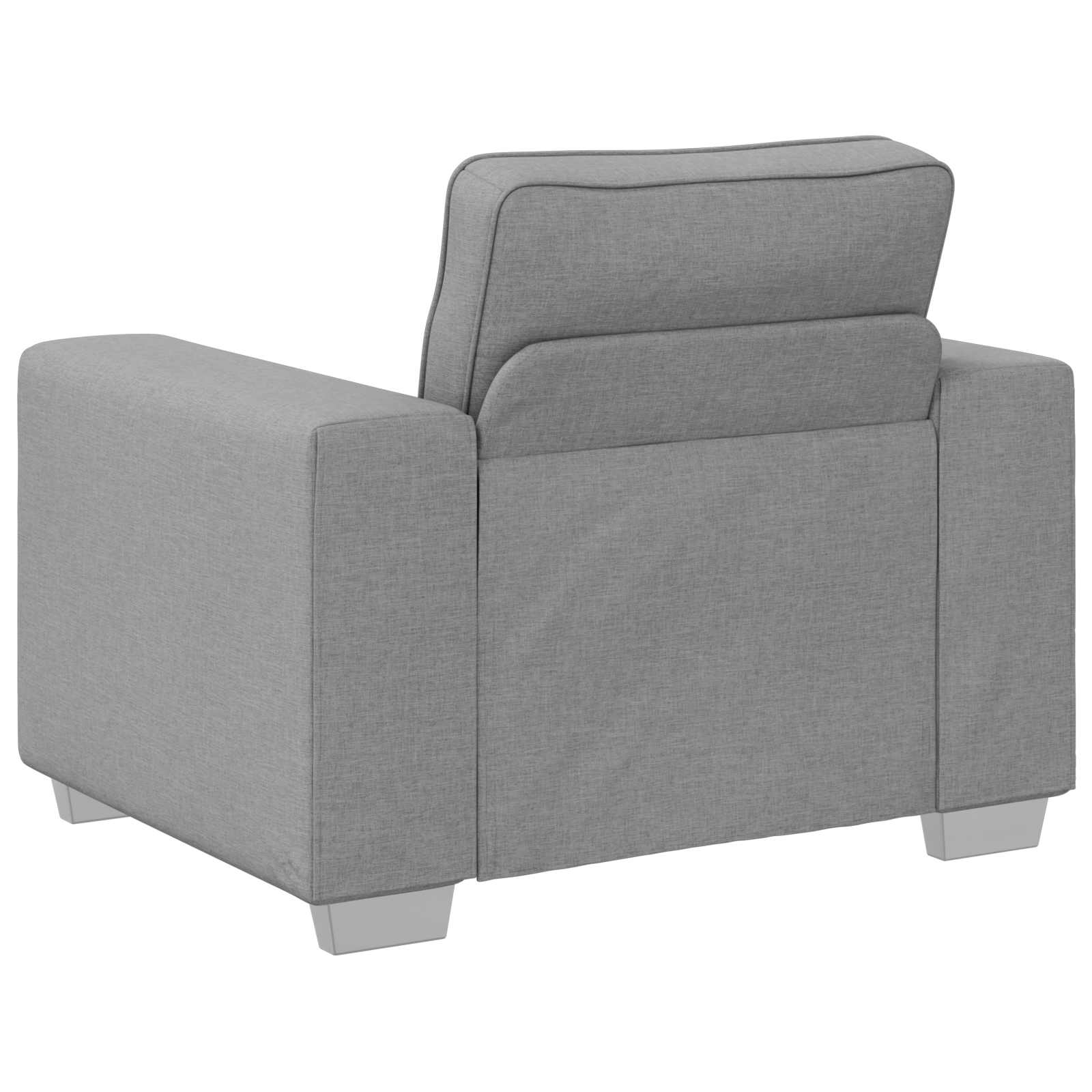Sofa 3 kom. Oblačnosiva Platnasta tkanina