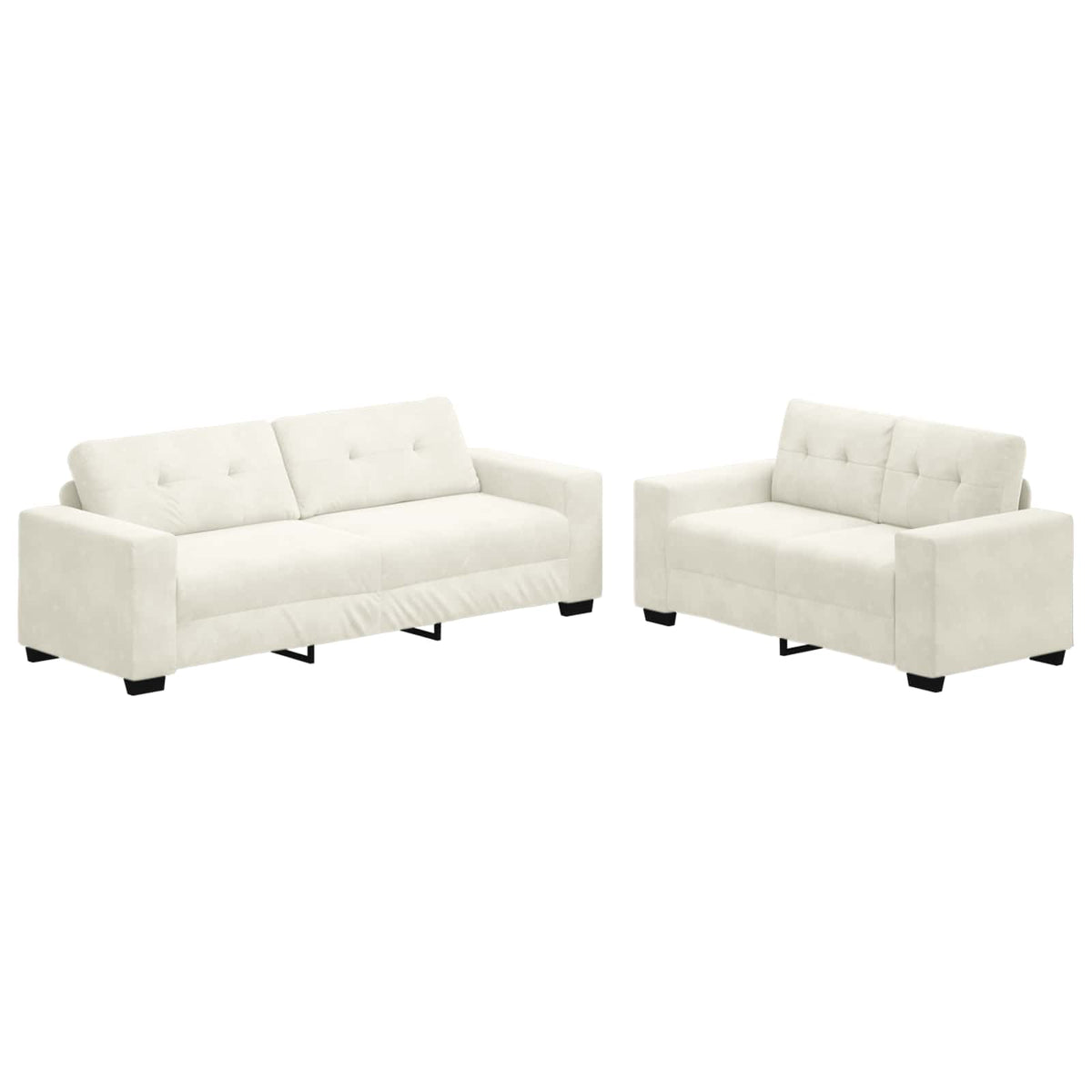 Sofa 2 kom. Krem Baršun