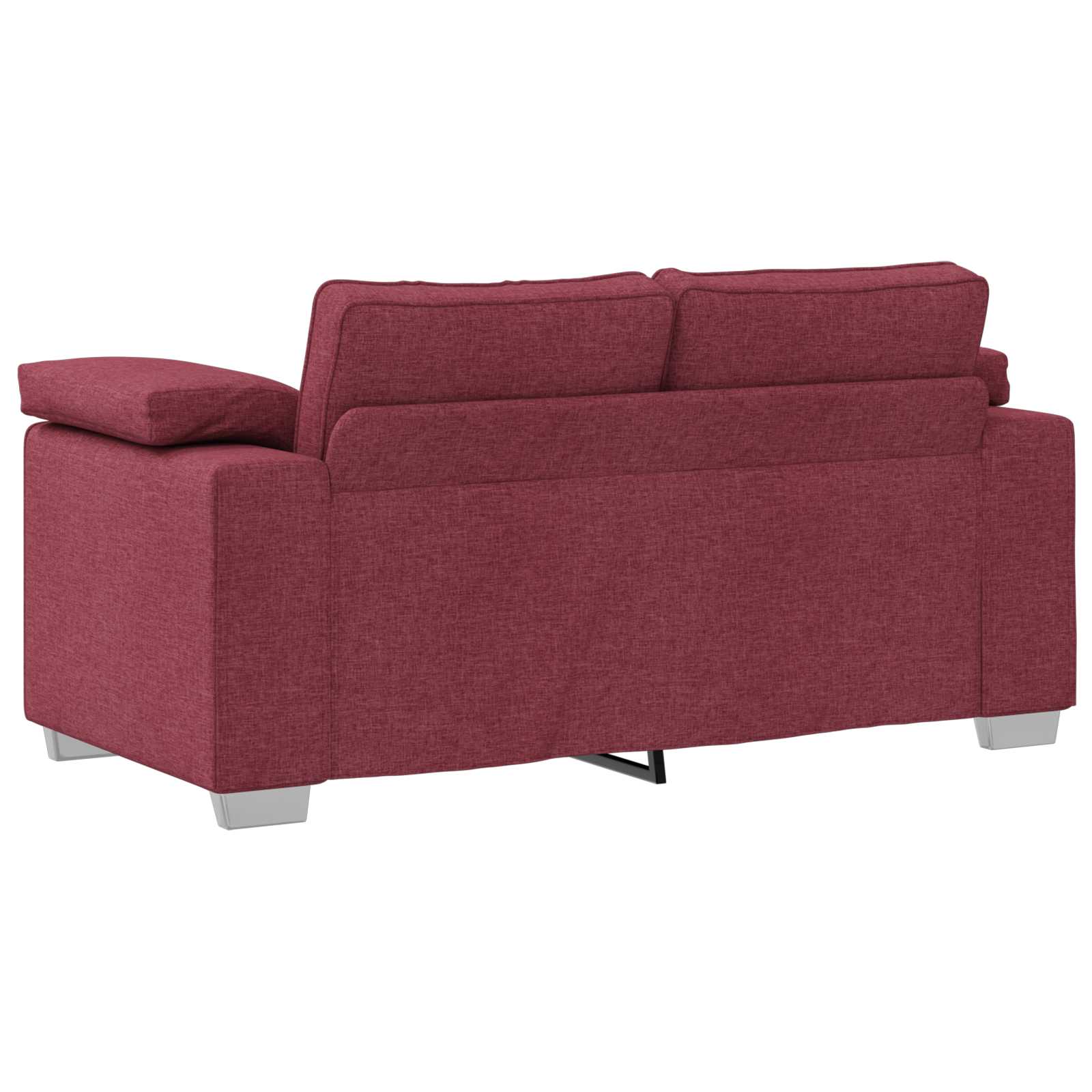 Sofa 2 pcs Vinska crvena 219 x 80 x 82 cm tkanina