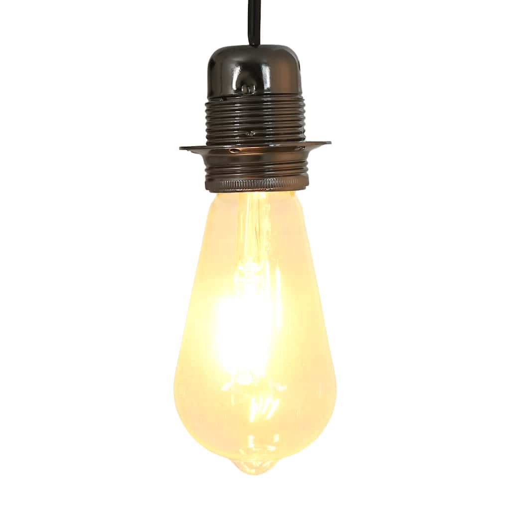 Grla za žarulje 2 kom sjajno crna E27 59 x 60 mm