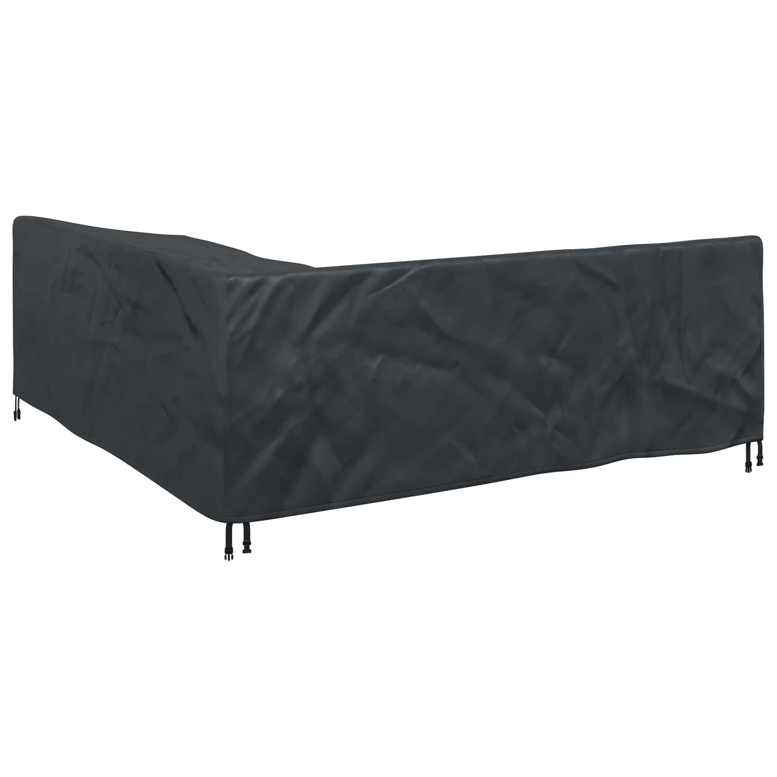 Pokrov za namještaj Crna 220 x 220 x 80 cm 420D Oxford tkanina