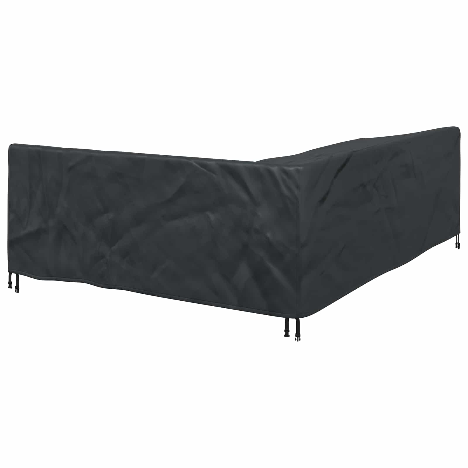 Pokrov za namještaj Crna 260 x 210 x 80 cm 210D Oxford tkanina