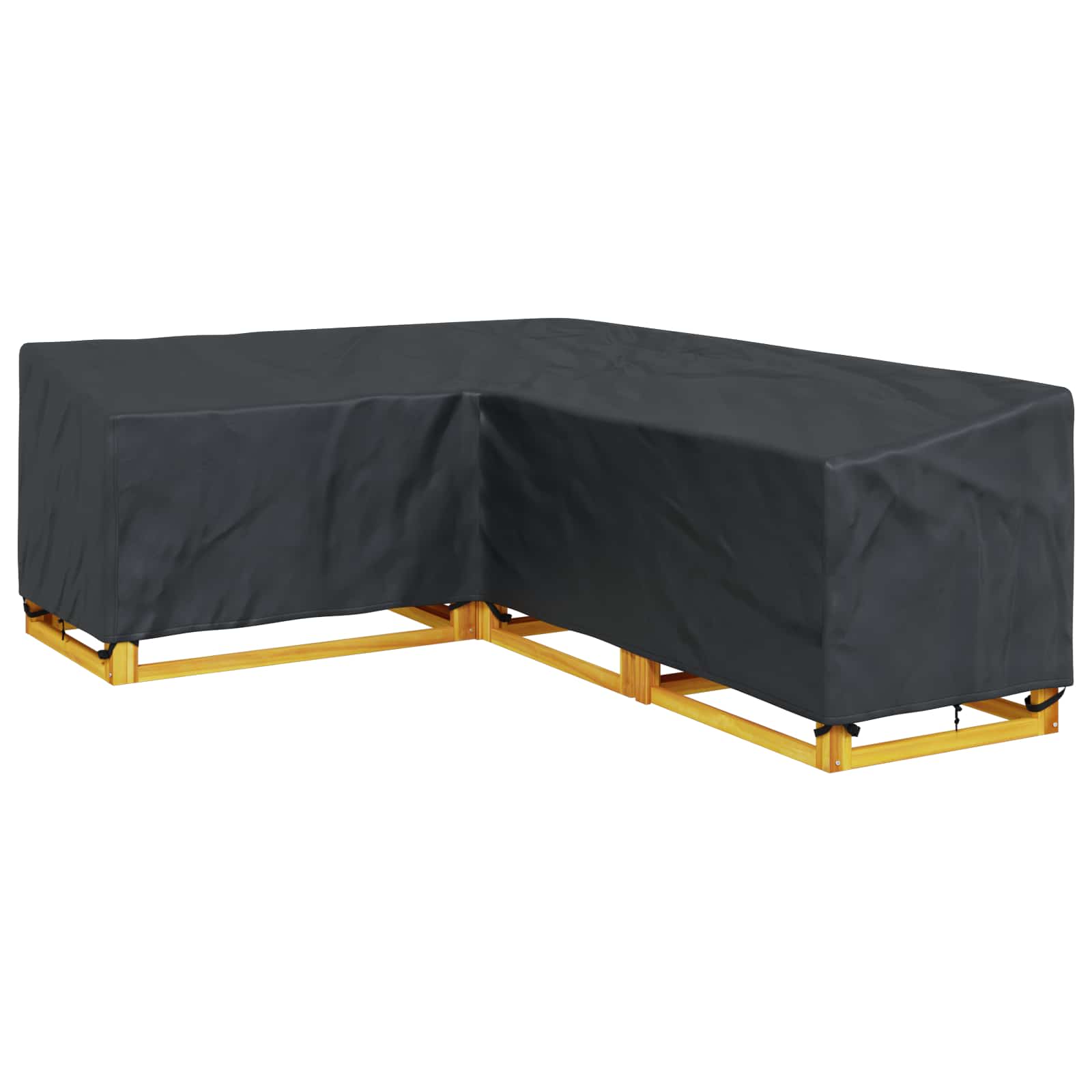 Pokrov za namještaj Crna 260 x 210 x 80 cm 210D Oxford tkanina