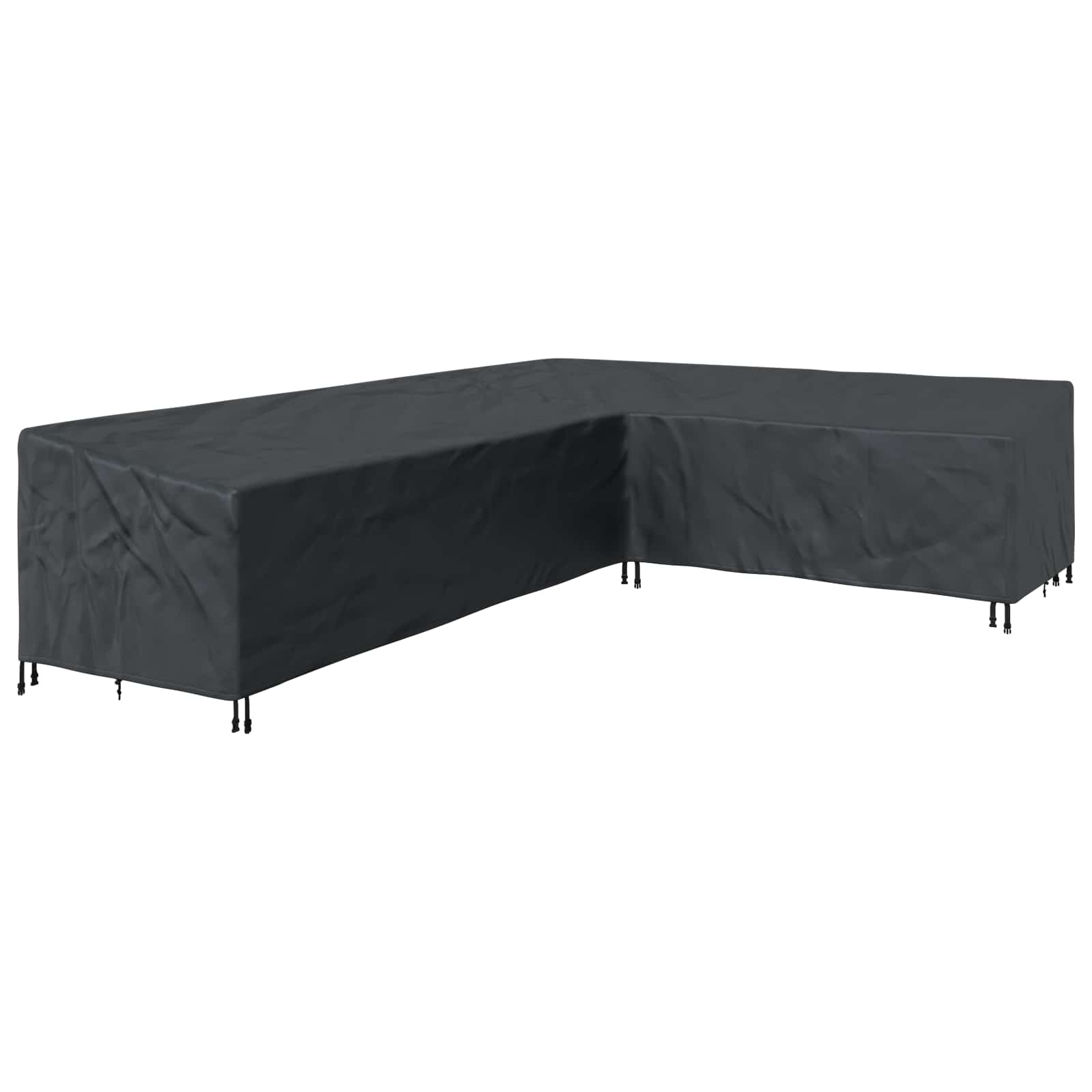 Pokrov za namještaj Crna 355 x 275 x 80 cm 210D Oxford tkanina