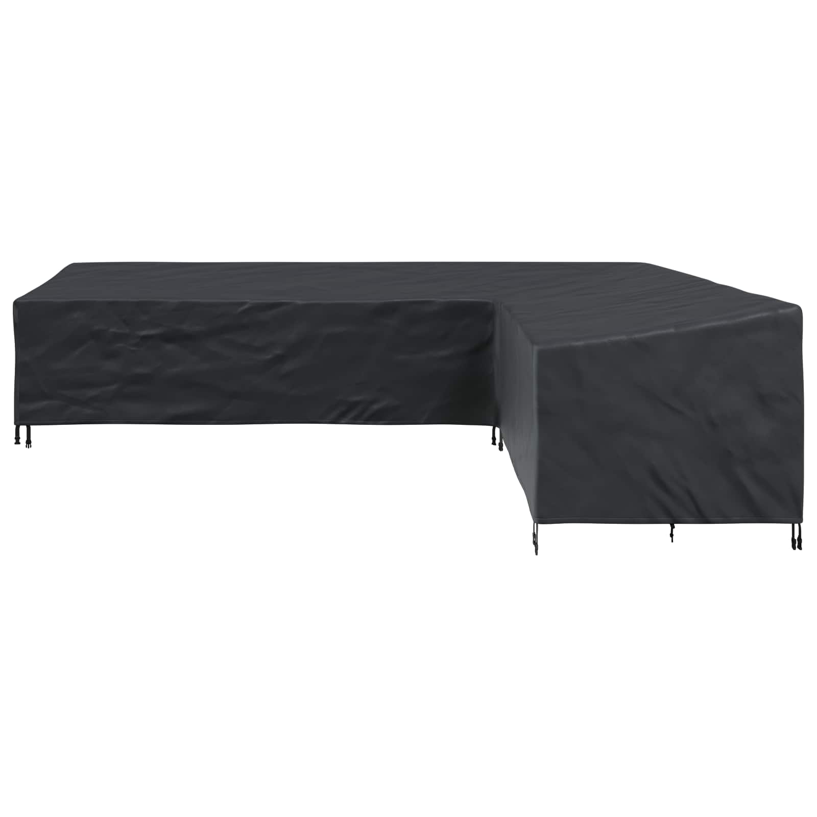 Pokrov za namještaj Crna 355 x 275 x 80 cm 420D Oxford tkanina