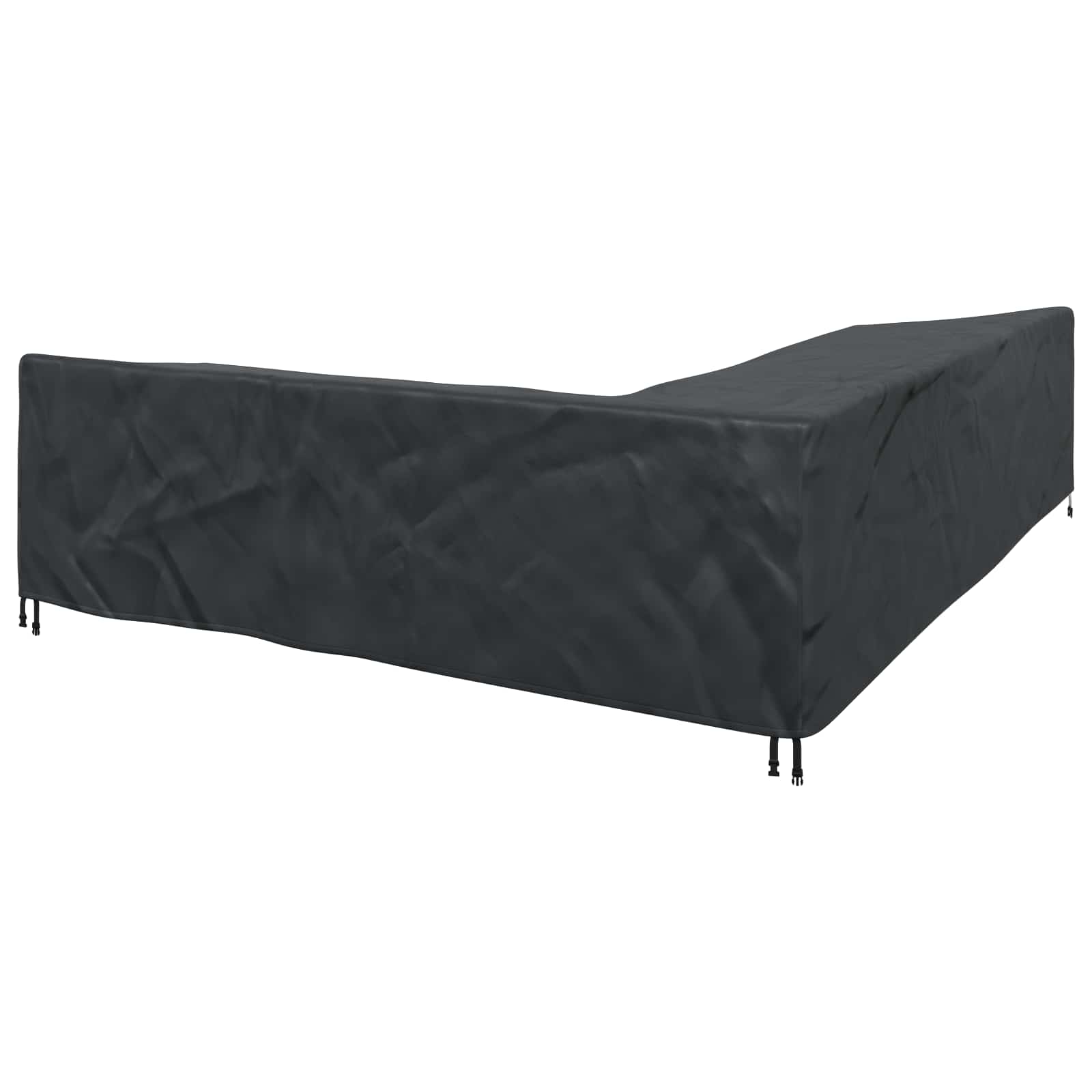 Pokrov za namještaj Crna 355 x 275 x 80 cm 600D Oxford tkanina