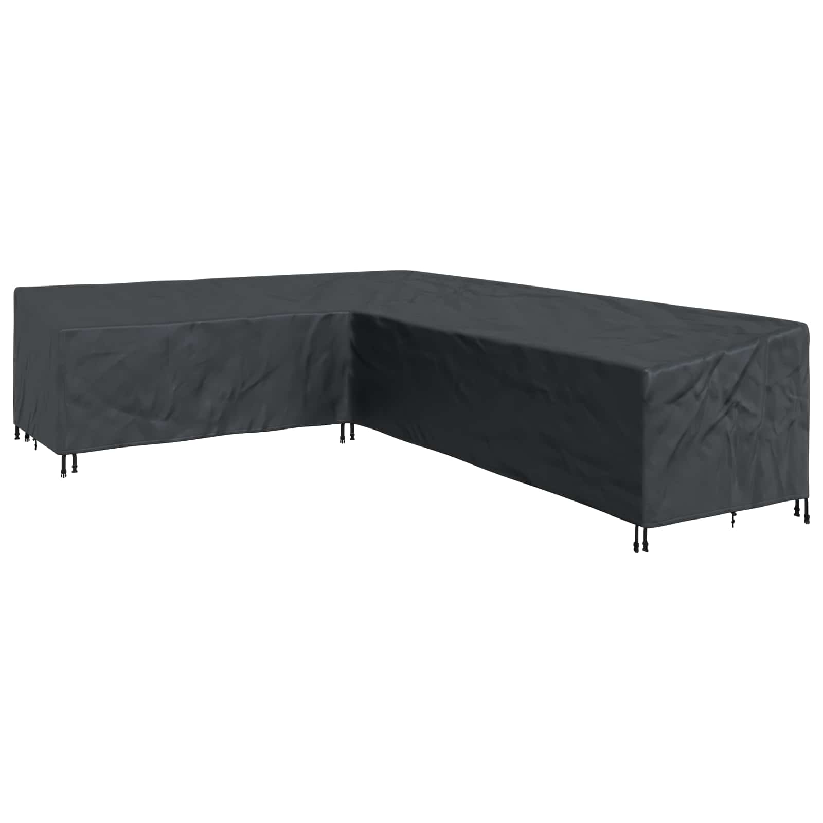 Pokrov za namještaj Crna 355 x 275 x 80 cm 210D Oxford tkanina