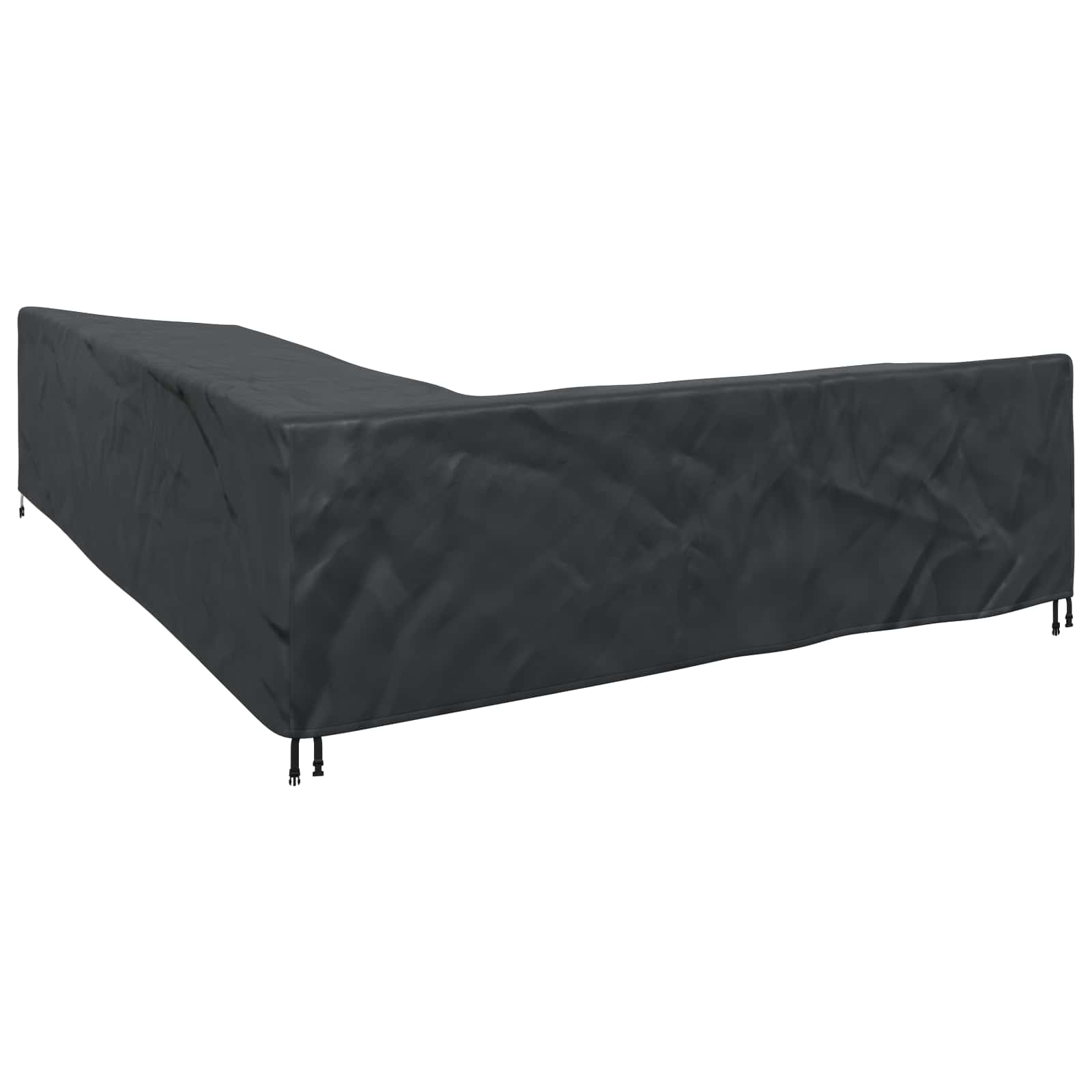 Pokrov za namještaj Crna 355 x 275 x 80 cm 210D Oxford tkanina