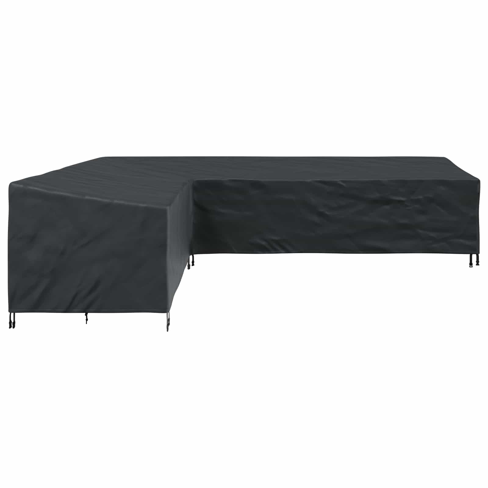 Pokrov za namještaj Crna 355 x 275 x 80 cm 210D Oxford tkanina