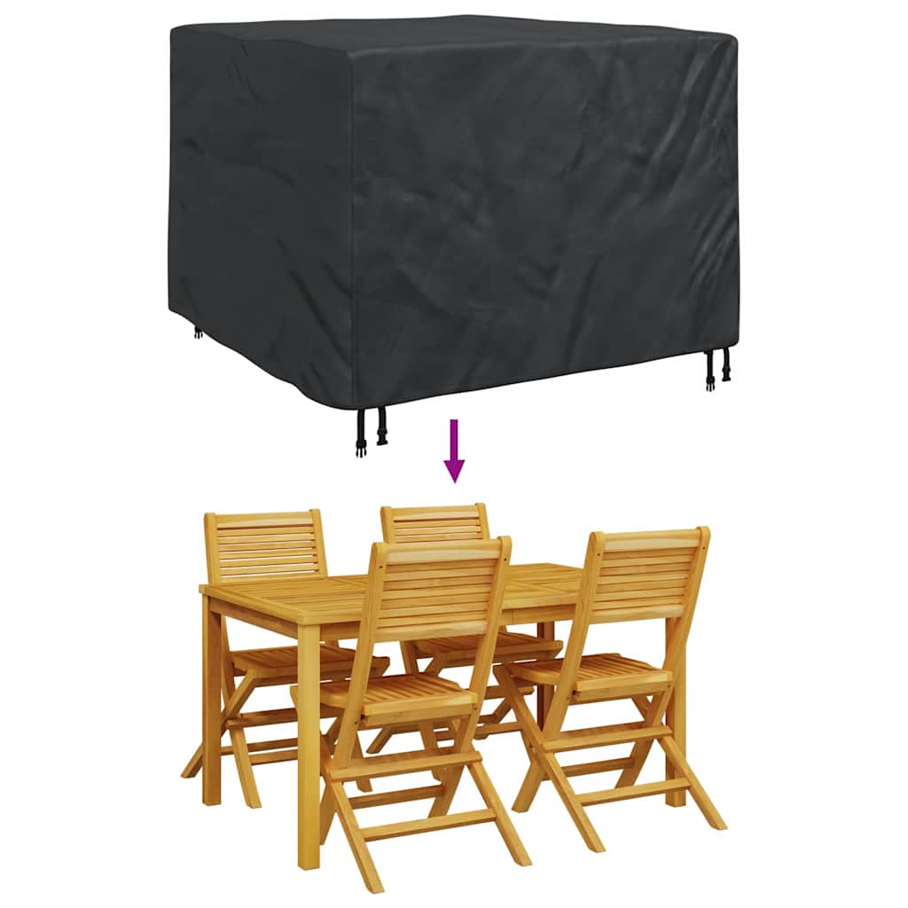 Pokrov za namještaj Crna 135 x 135 x 90 cm 420D Oxford tkanina