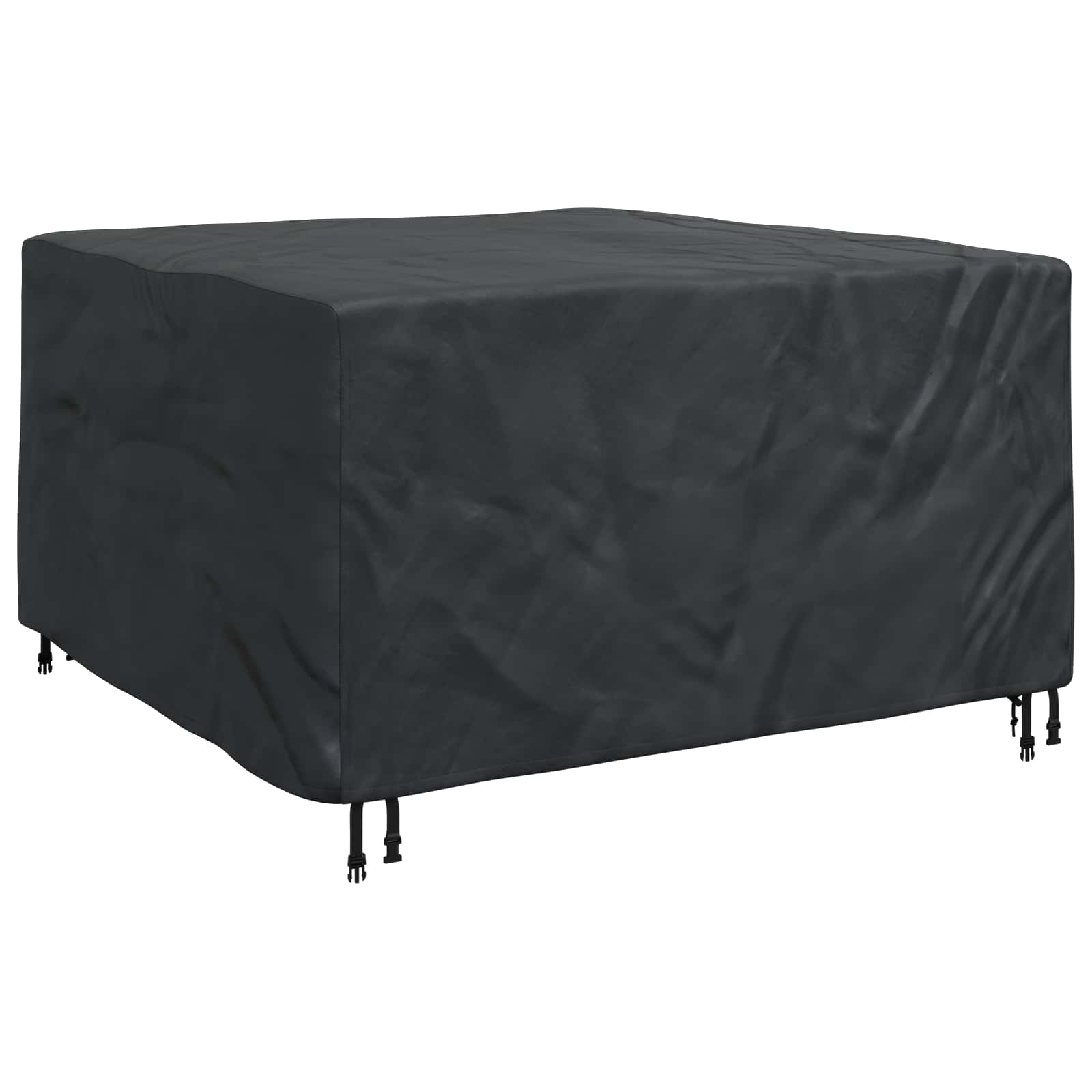 Pokrov za namještaj Jednobojno Crna 150 x 150 x 75 cm 210D