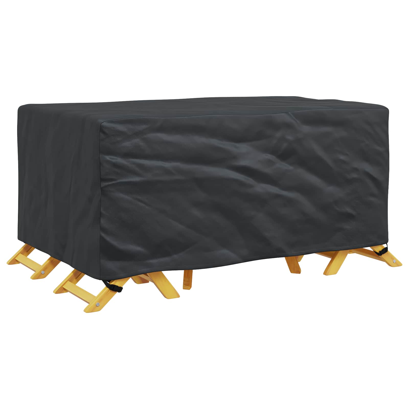 Pokrov za namještaj Jednobojno Crna 172 x 113 x 73 cm 420D