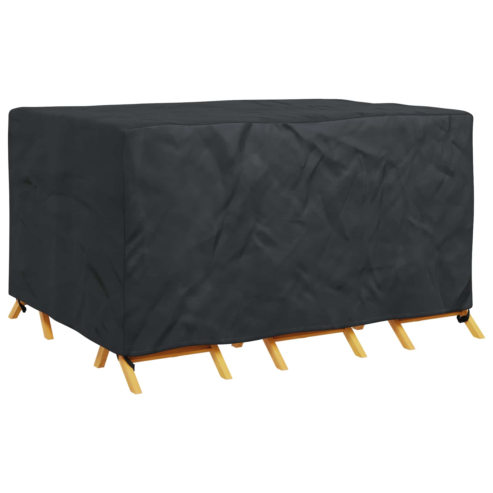 Pokrov za namještaj Jednobojno Crna 180 x 140 x 90 cm 420D