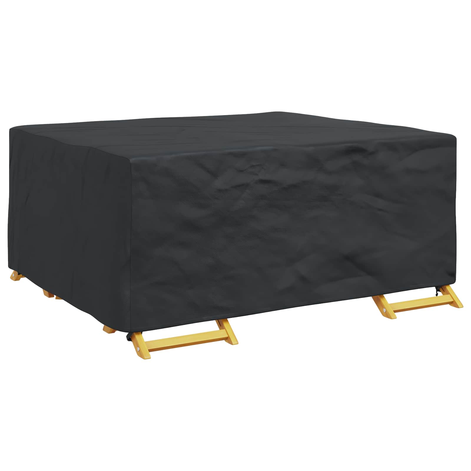 Pokrov za namještaj Jednobojno Crna 200 x 165 x 80 cm 210D