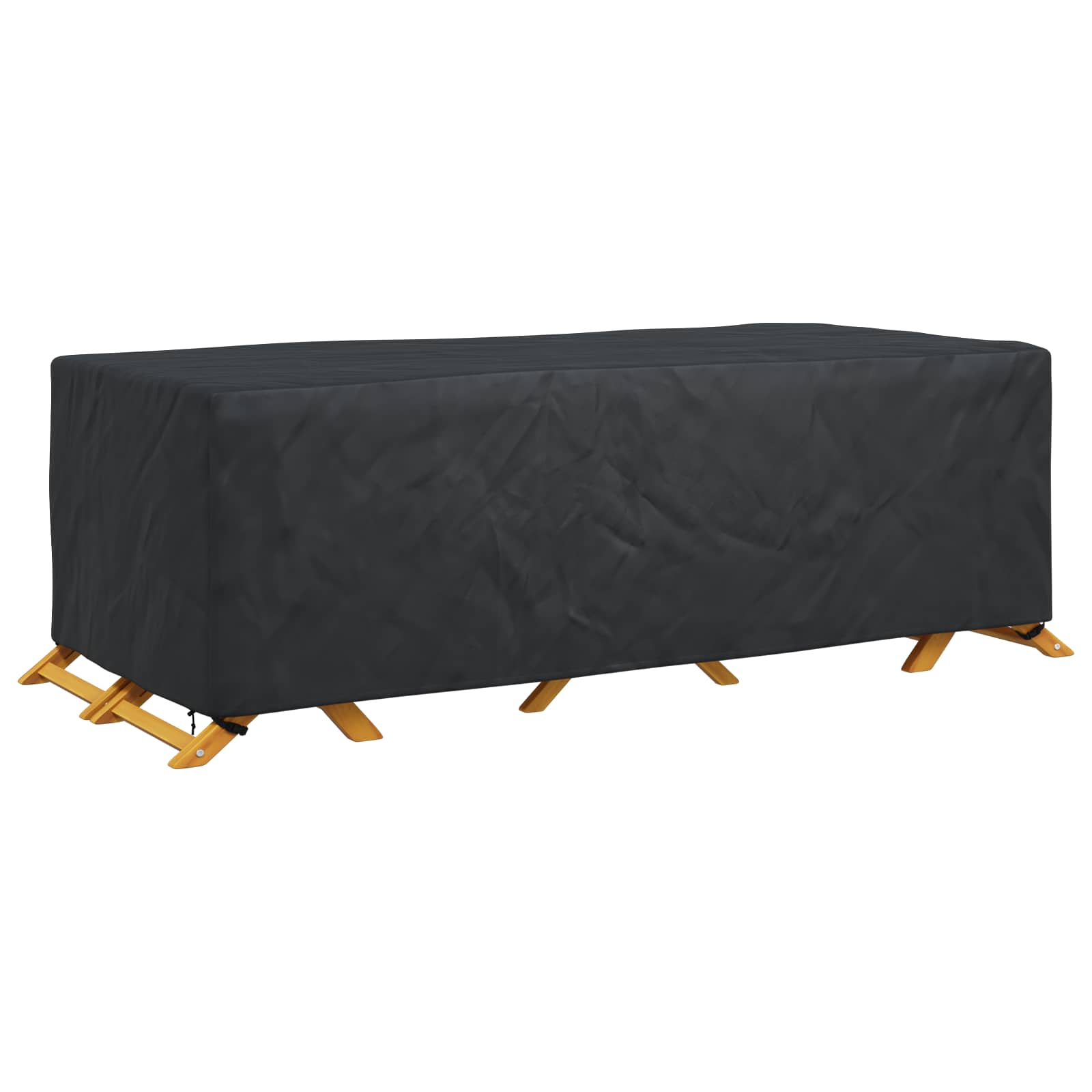 Pokrov za namještaj Jednobojno Crna 300 x 140 x 90 cm 210D