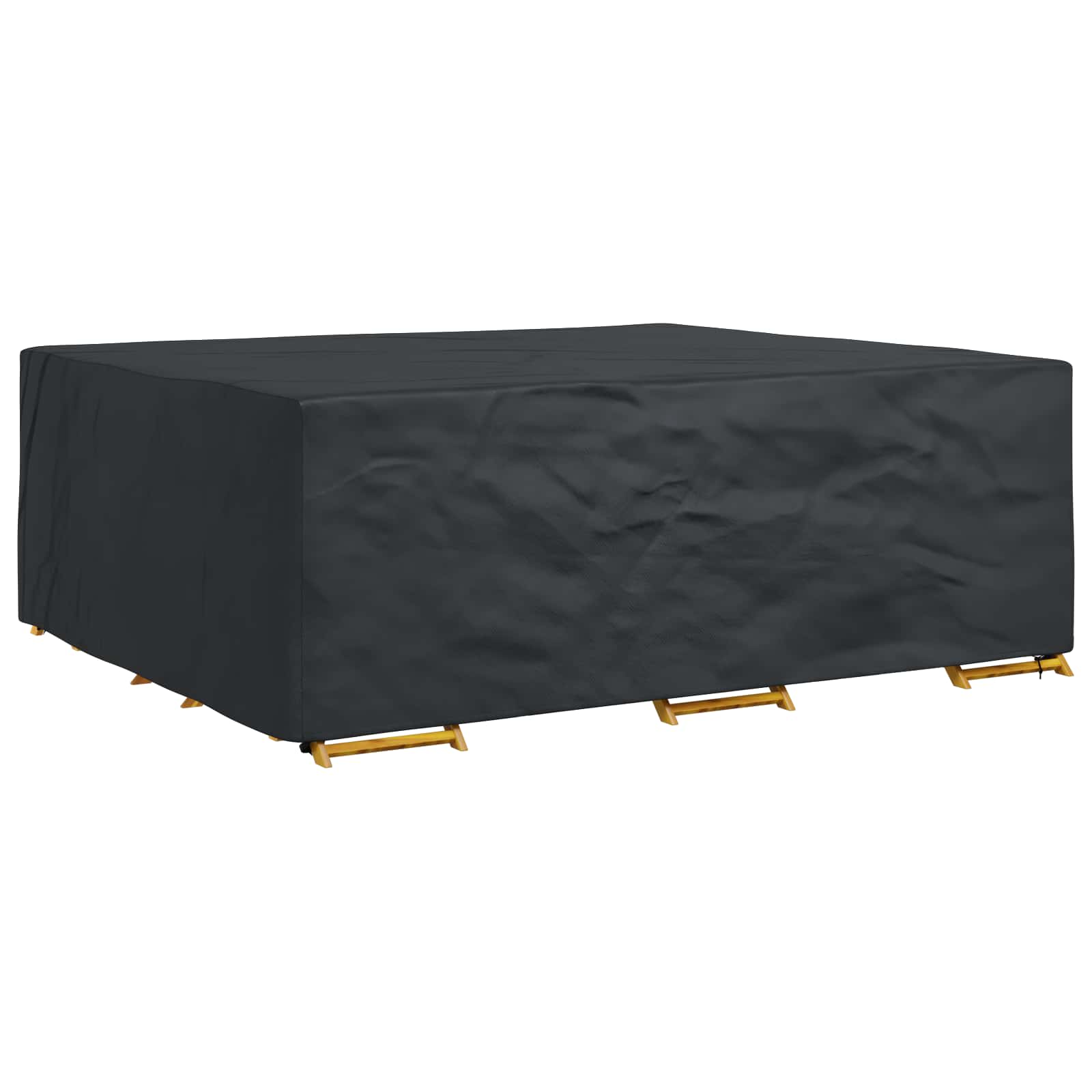 Pokrov za namještaj Jednobojno Crna 300 x 250 x 70 cm 600D
