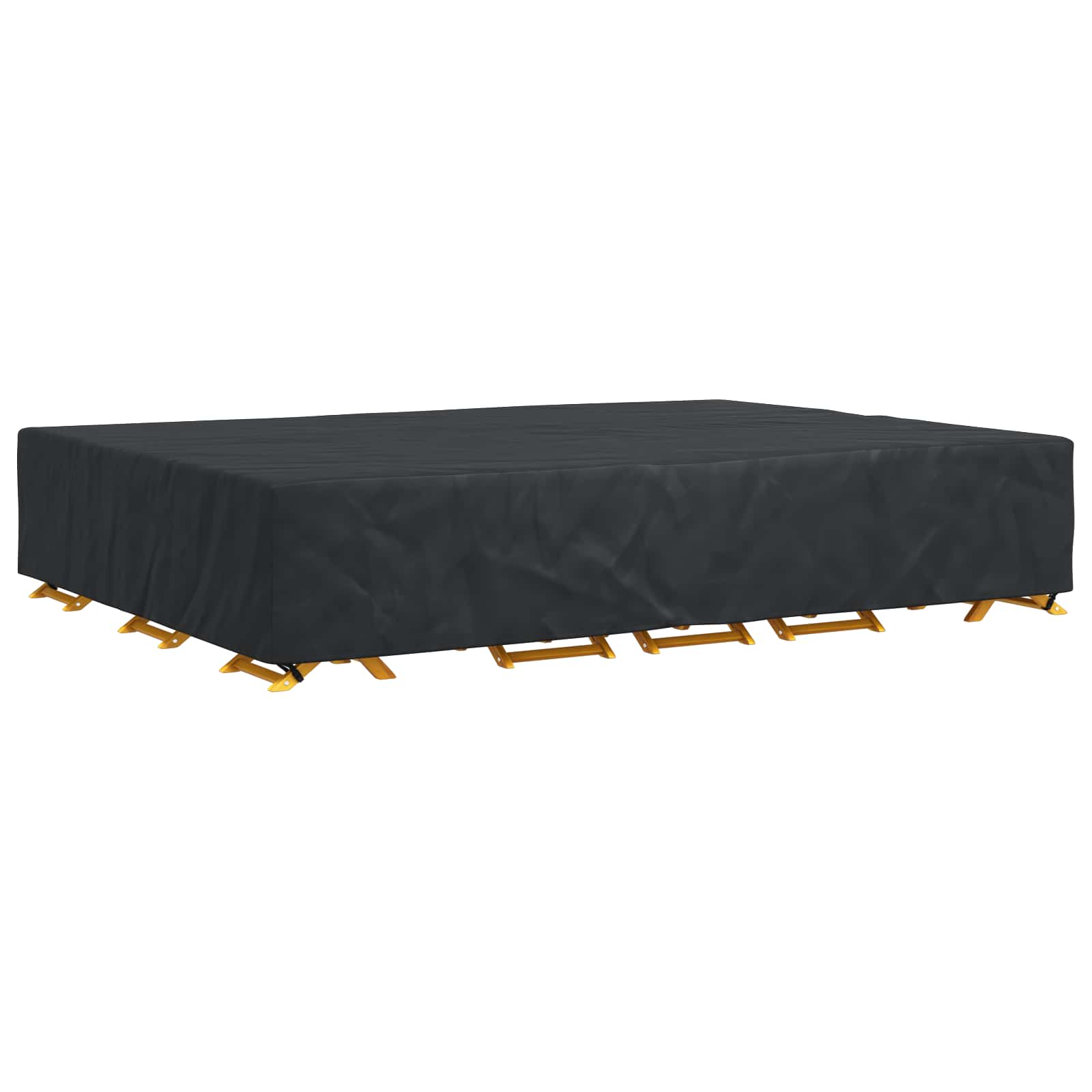 Pokrov za namještaj Jednobojno Crna 350 x 260 x 90 cm 420D