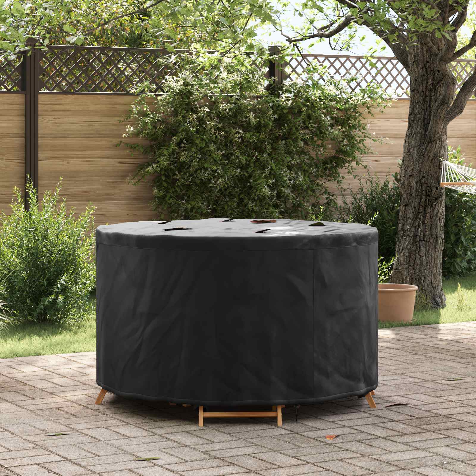 Pokrov za namještaj Crna 102 x 102 x 71 cm 420D Oxford tkanina