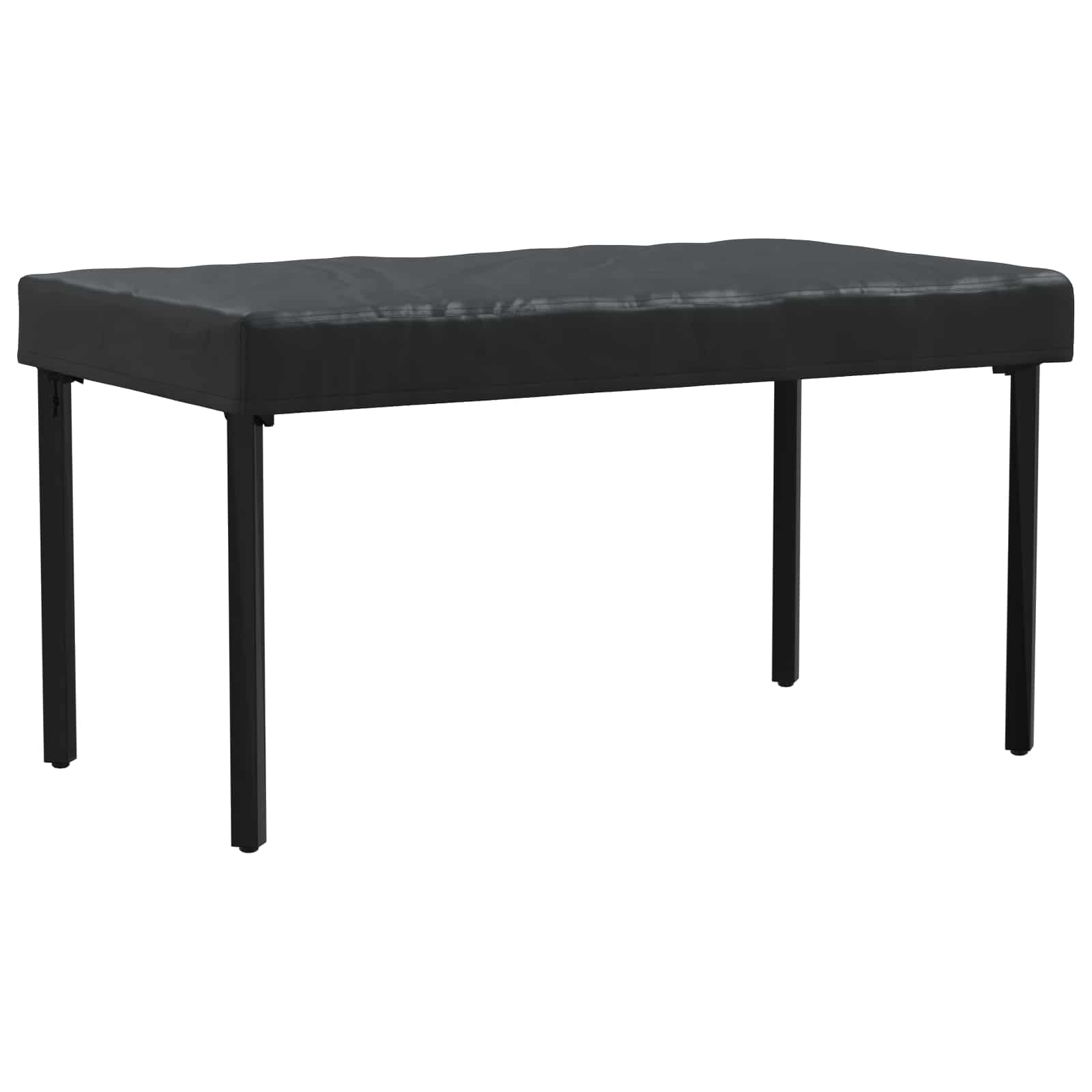 Pokrov za stol Jednobojno Crna 142 x 82 x 15 cm tkanina