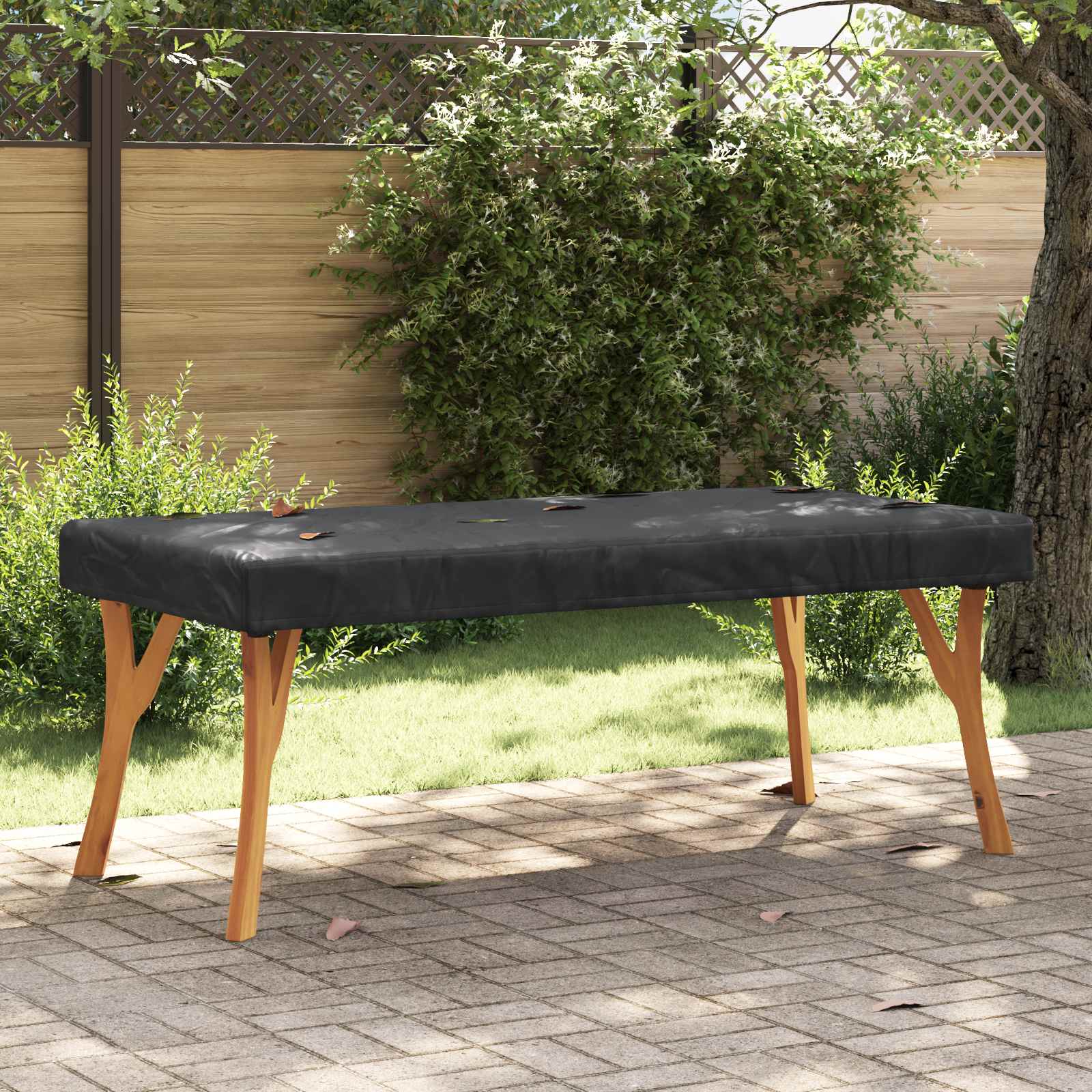 Pokrov za stol Jednobojno Crna 162 x 92 x 15 cm tkanina