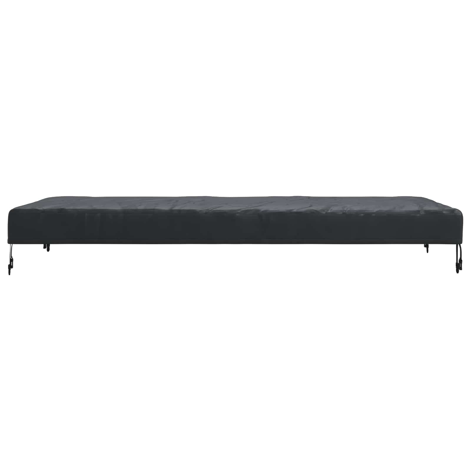 Pokrov za stol Jednobojno Crna 162 x 92 x 15 cm tkanina