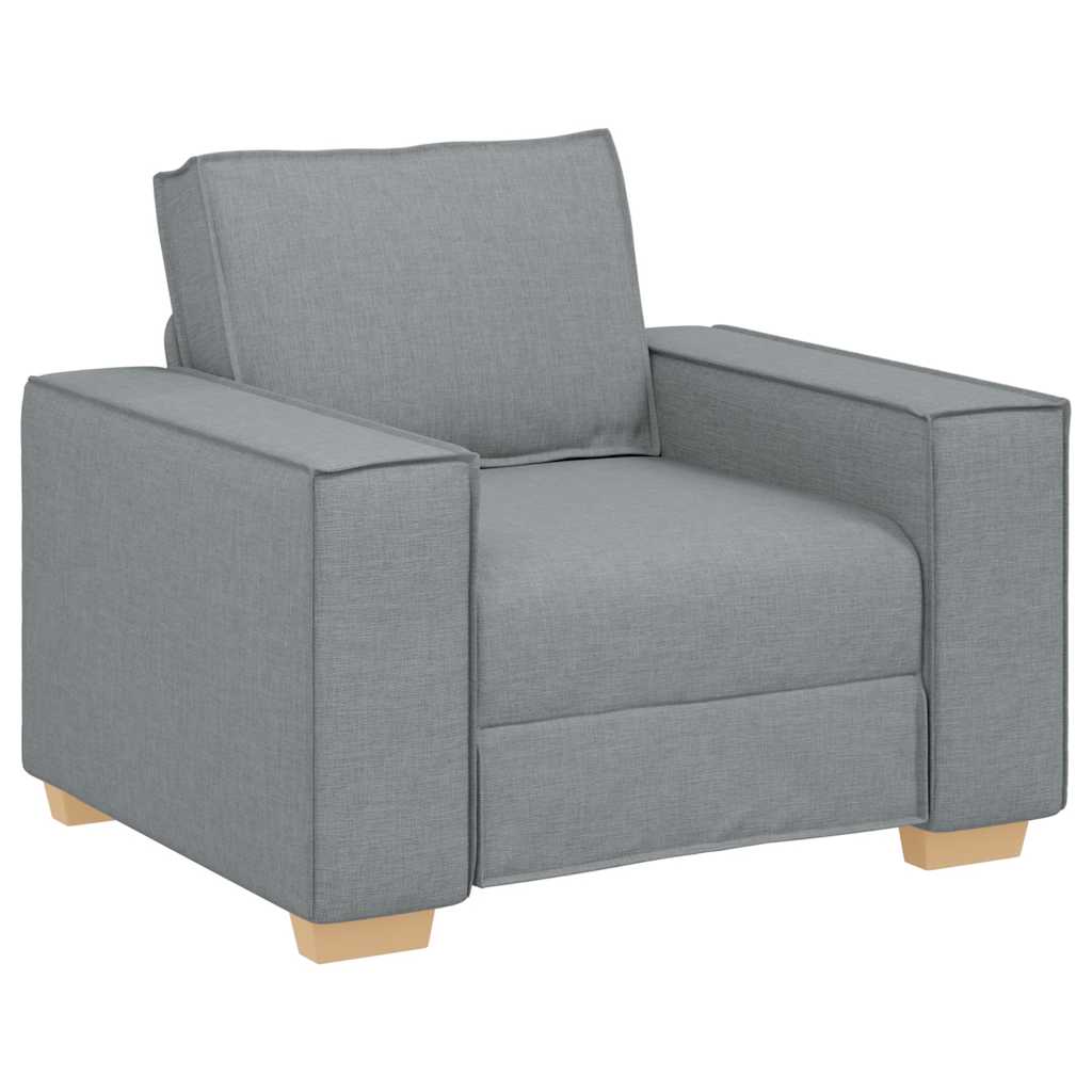 Sofa fotelja svijetlo siva 100x78x84 cm tkanina