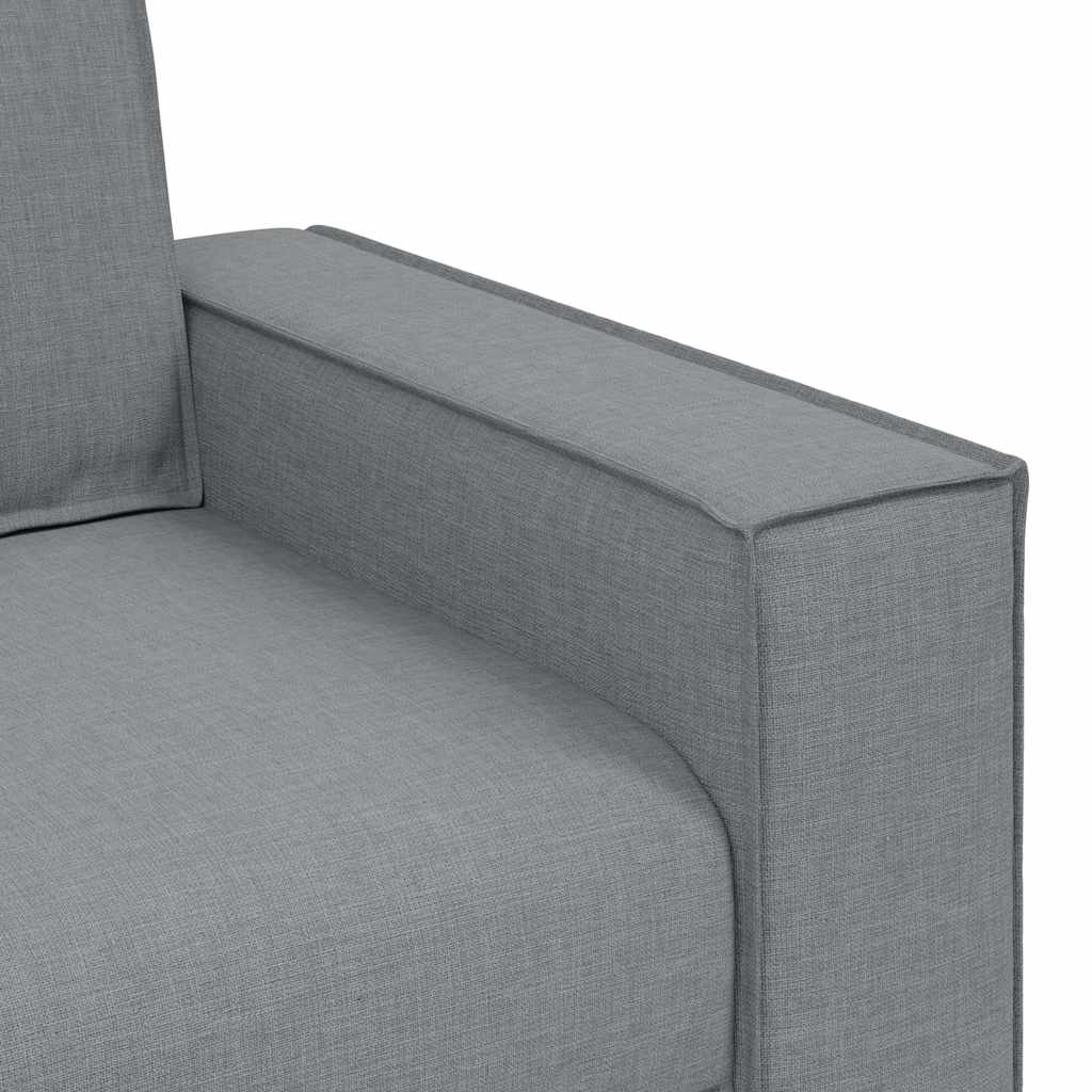 Trosjed Svijetlo siva 220x78x84 cm Tkanina