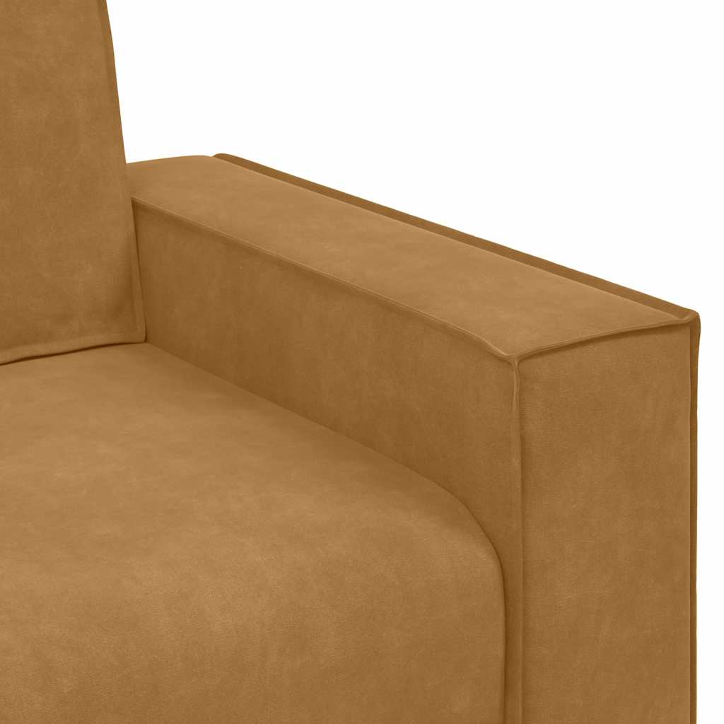 Sofa fotelja smeđa 100x78x84 cm baršun