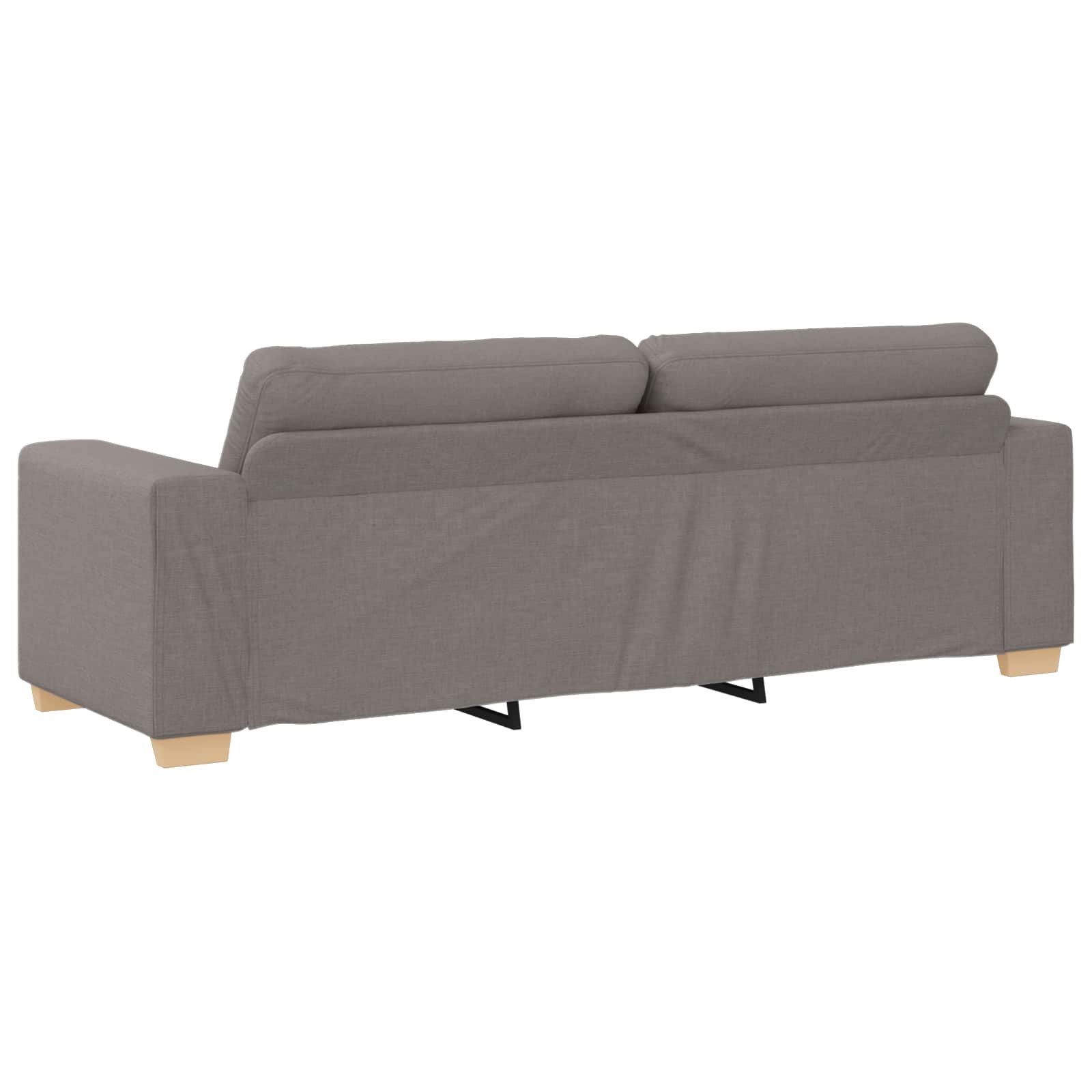 Sofa za 3 osobe Sivo-smeđa 220 cm tkanina