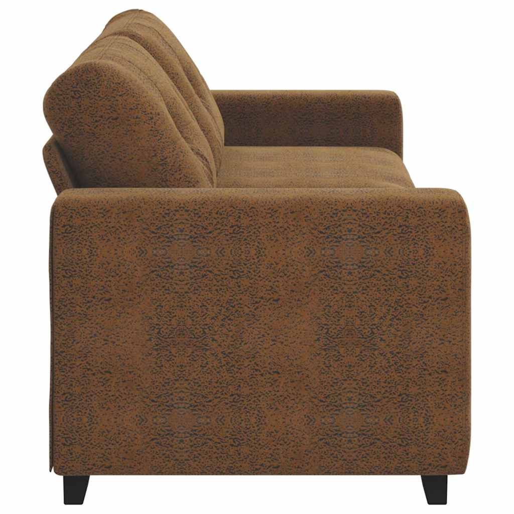 Sofa za 3 osobe Smeđa 220 cm Umetnička suknja koža